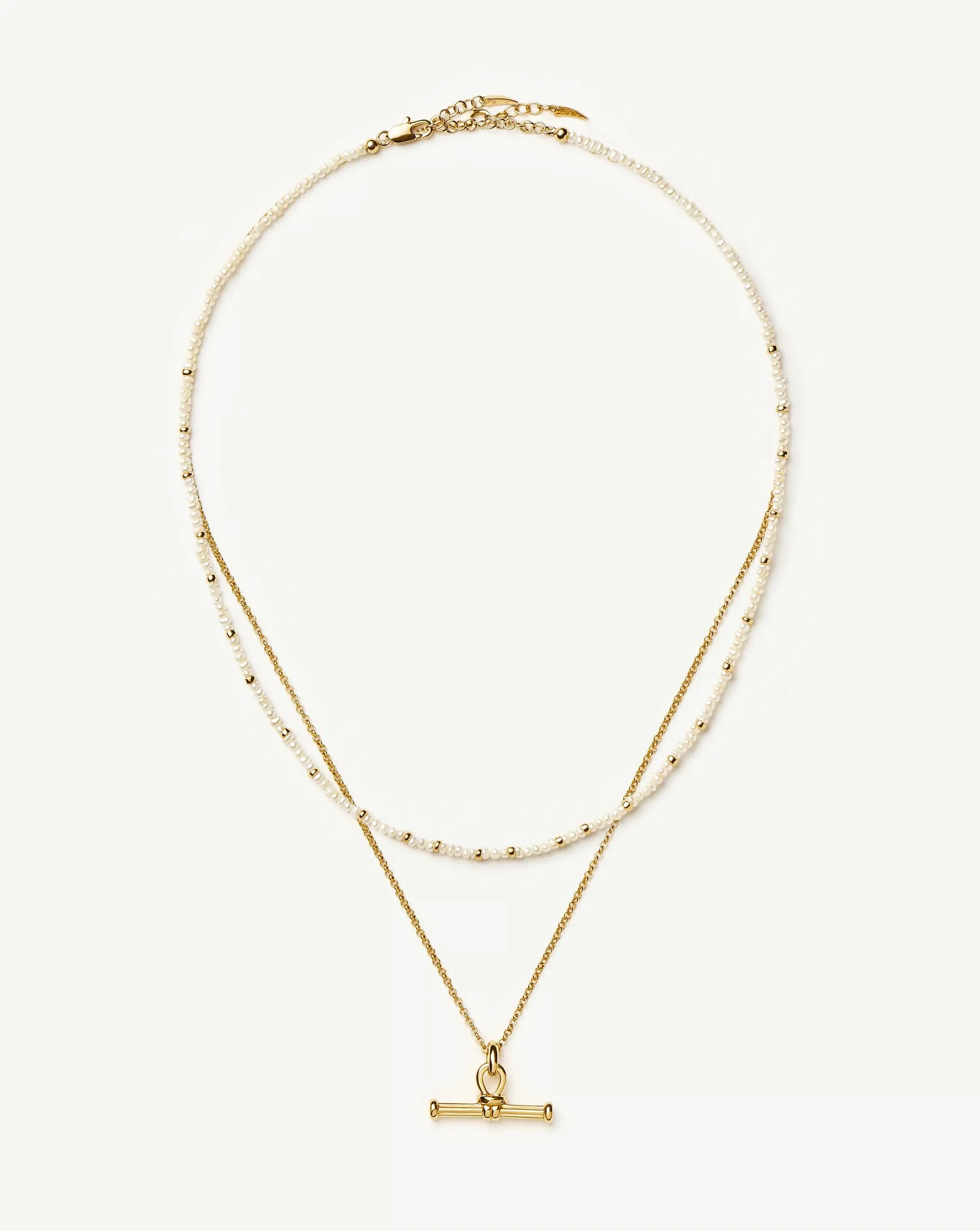 Andy Everyday Pearl Set | 18k Gold Plated, Pearl - Image 4