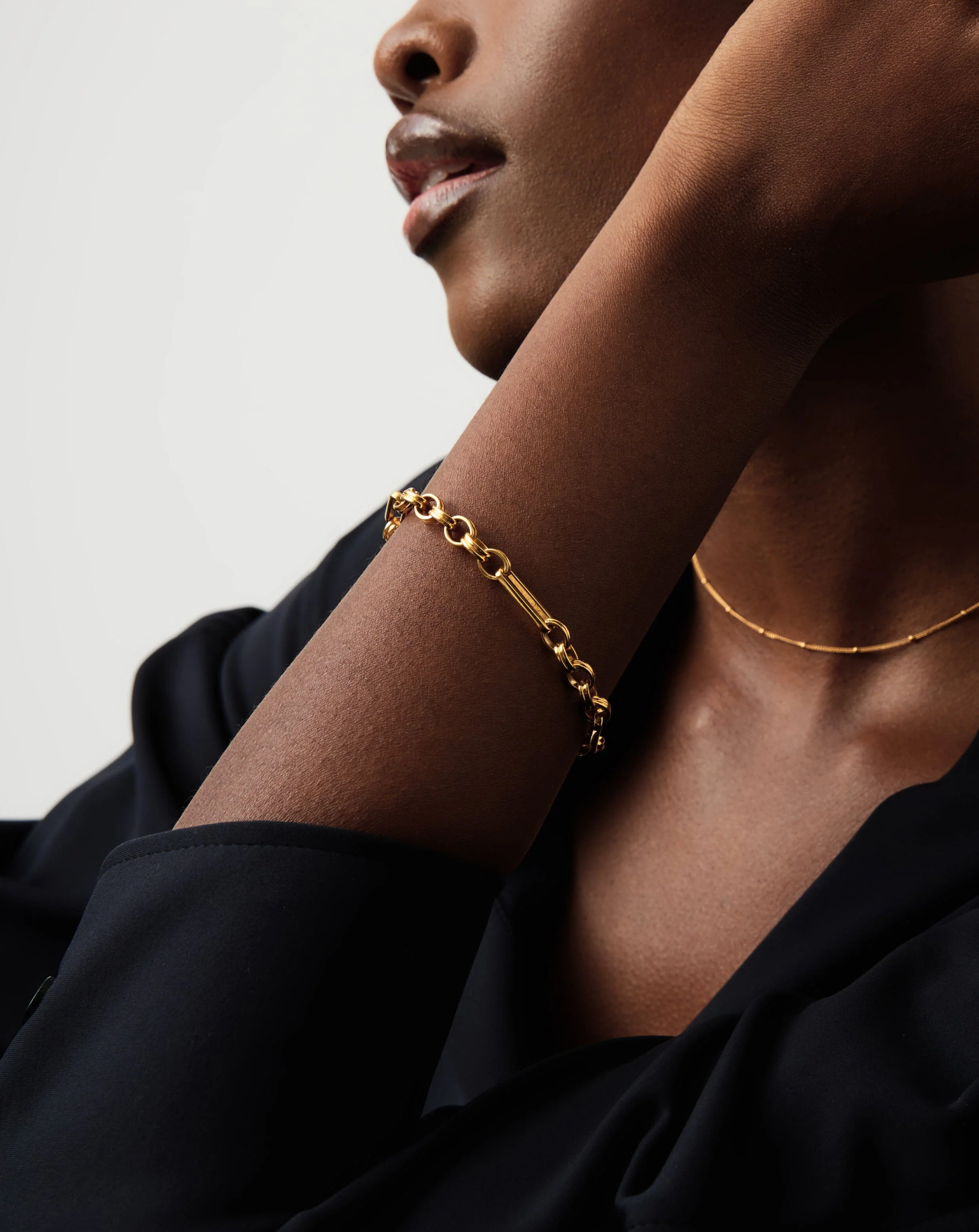 Axiom Chain Bracelet | 18k Gold Plated - Image 3