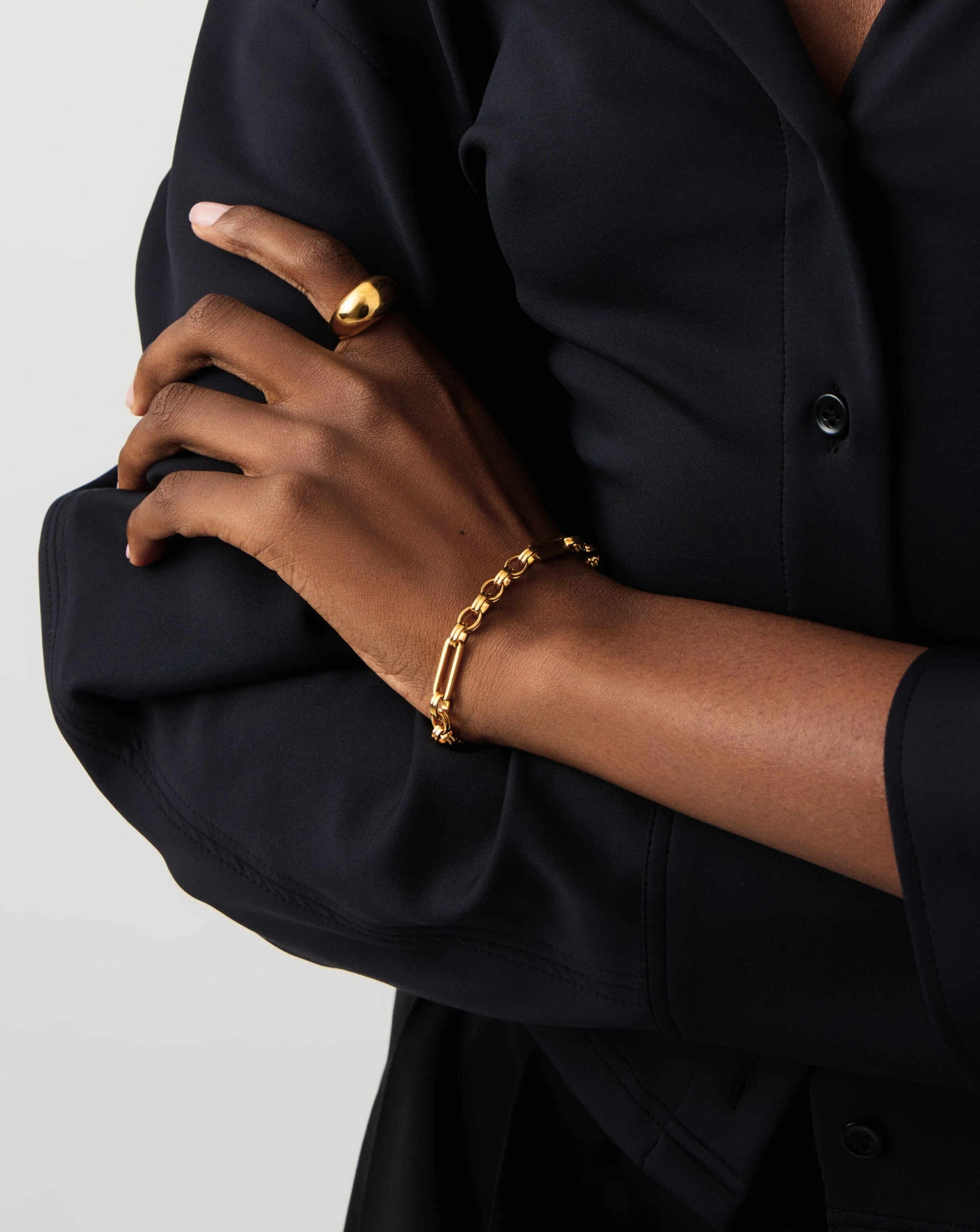 Axiom Chain Bracelet | 18k Gold Plated - Image 6
