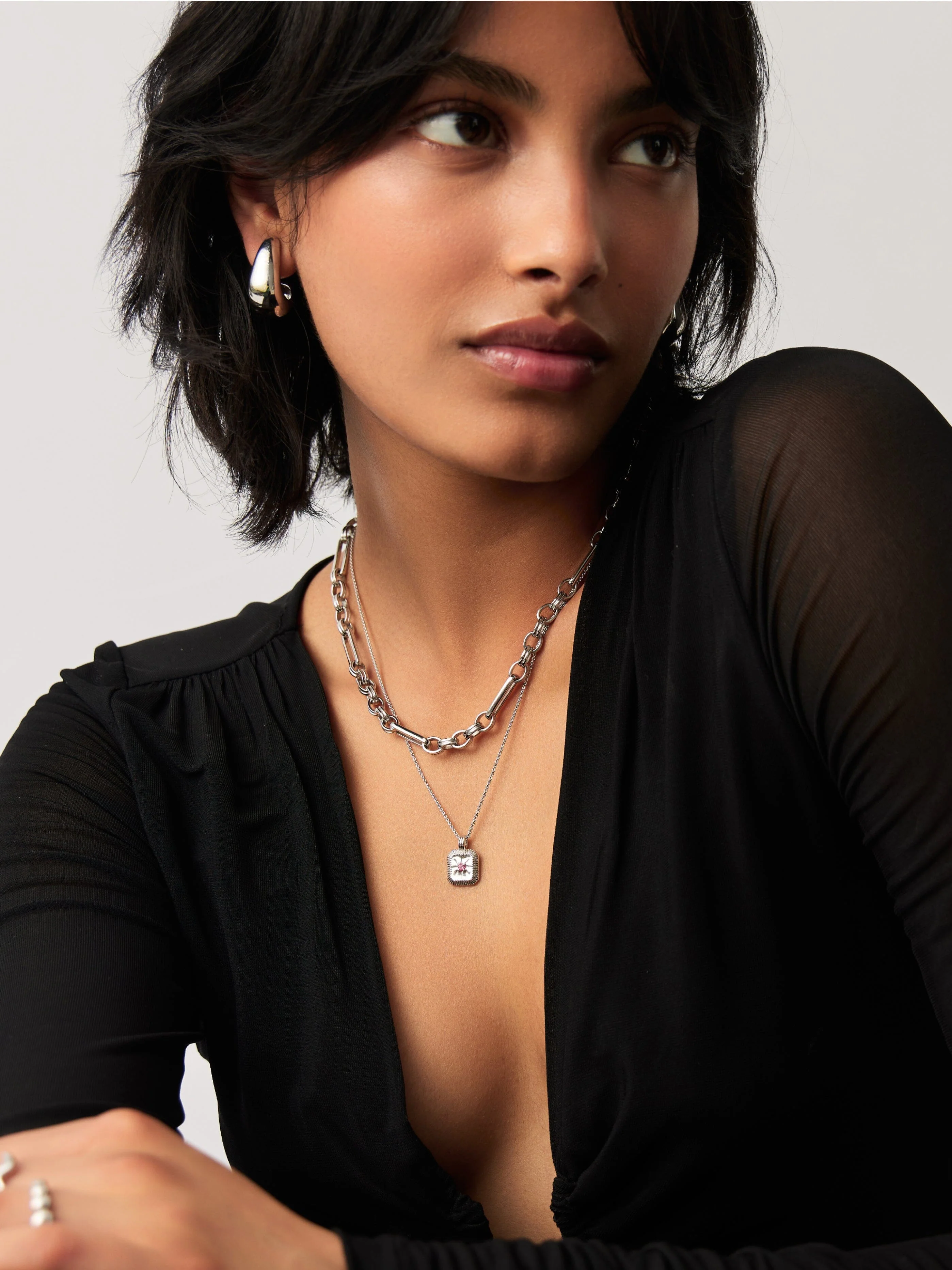 Birthstone Pendant Necklace | Sterling Silver - Image 6