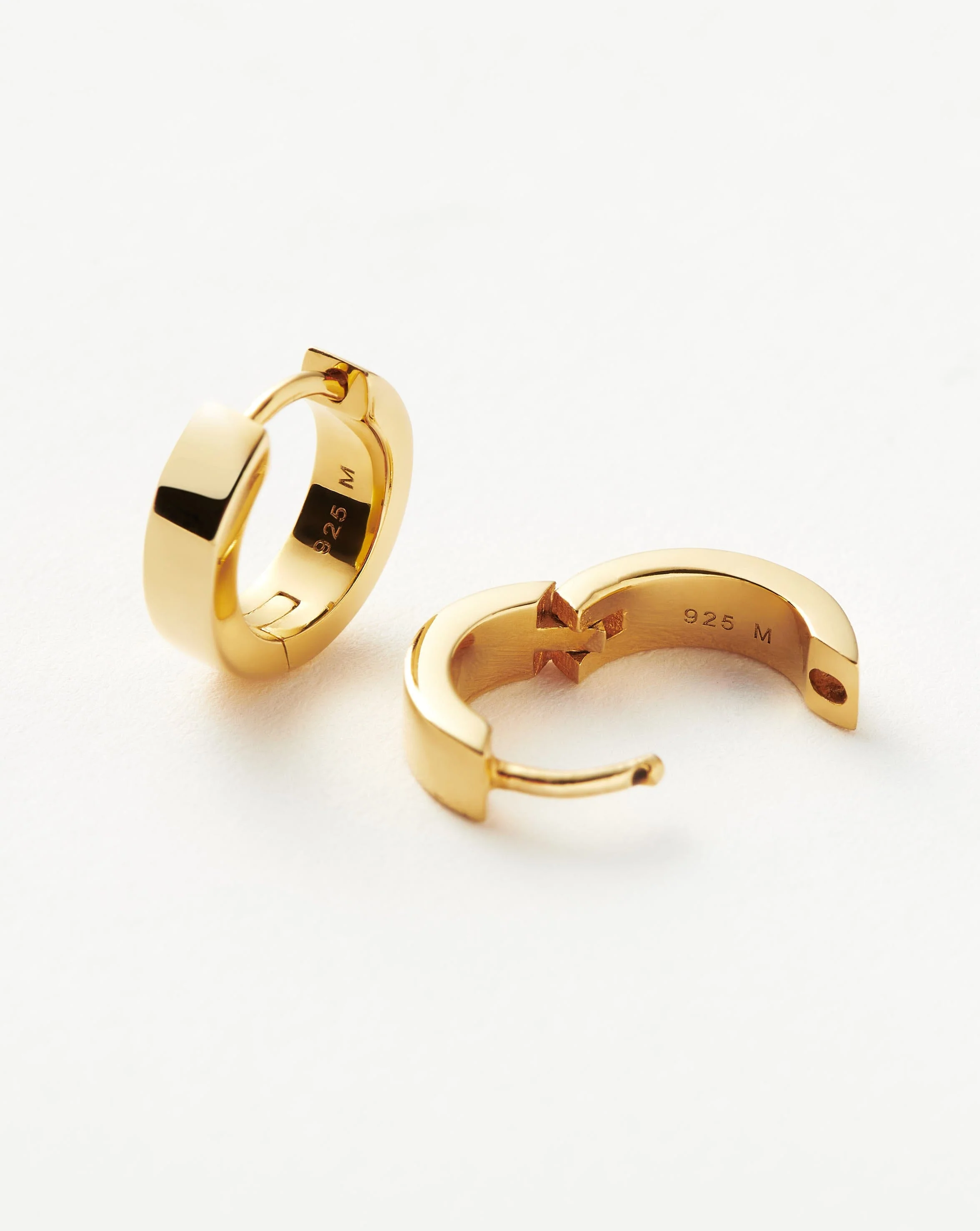 Chubby Tunnel Huggies | 18k Gold Vermeil - Image 4