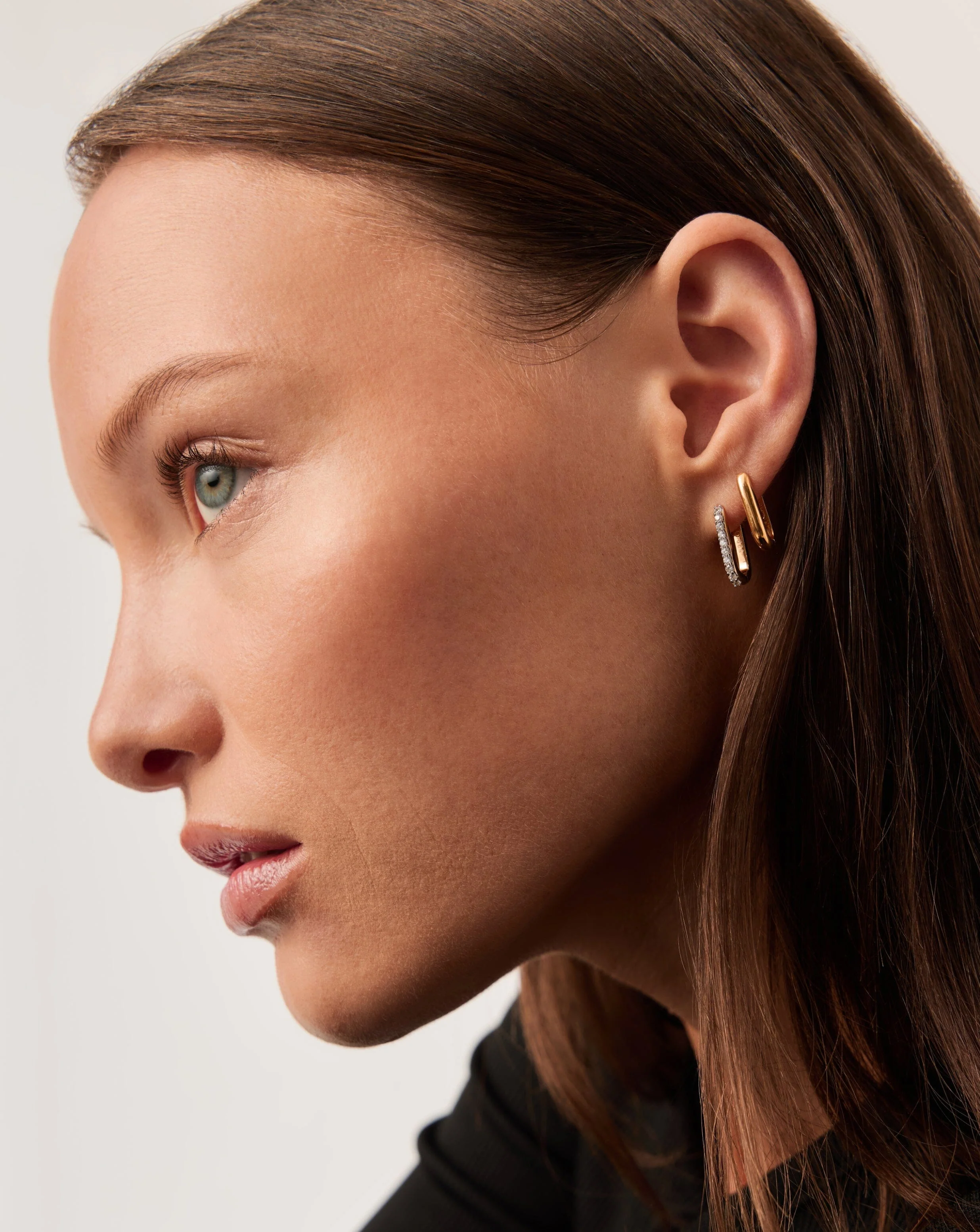 Classic Ovate Hoop Earrings | 18k Recycled Gold Vermeil on Recycled Sterling Silver - Image 2