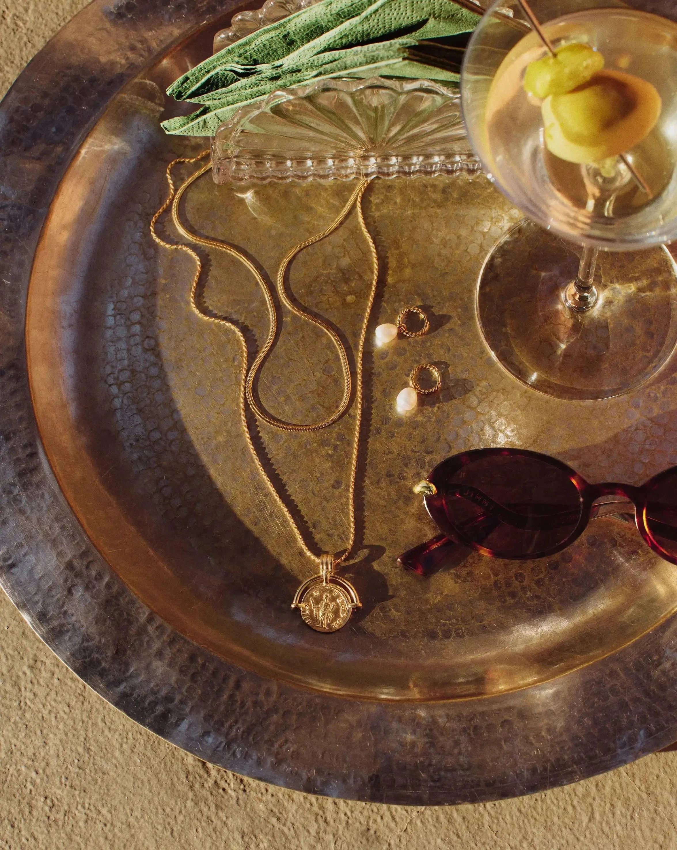 Thin Snake Chain Necklace | 18k Gold Plated - Image 6