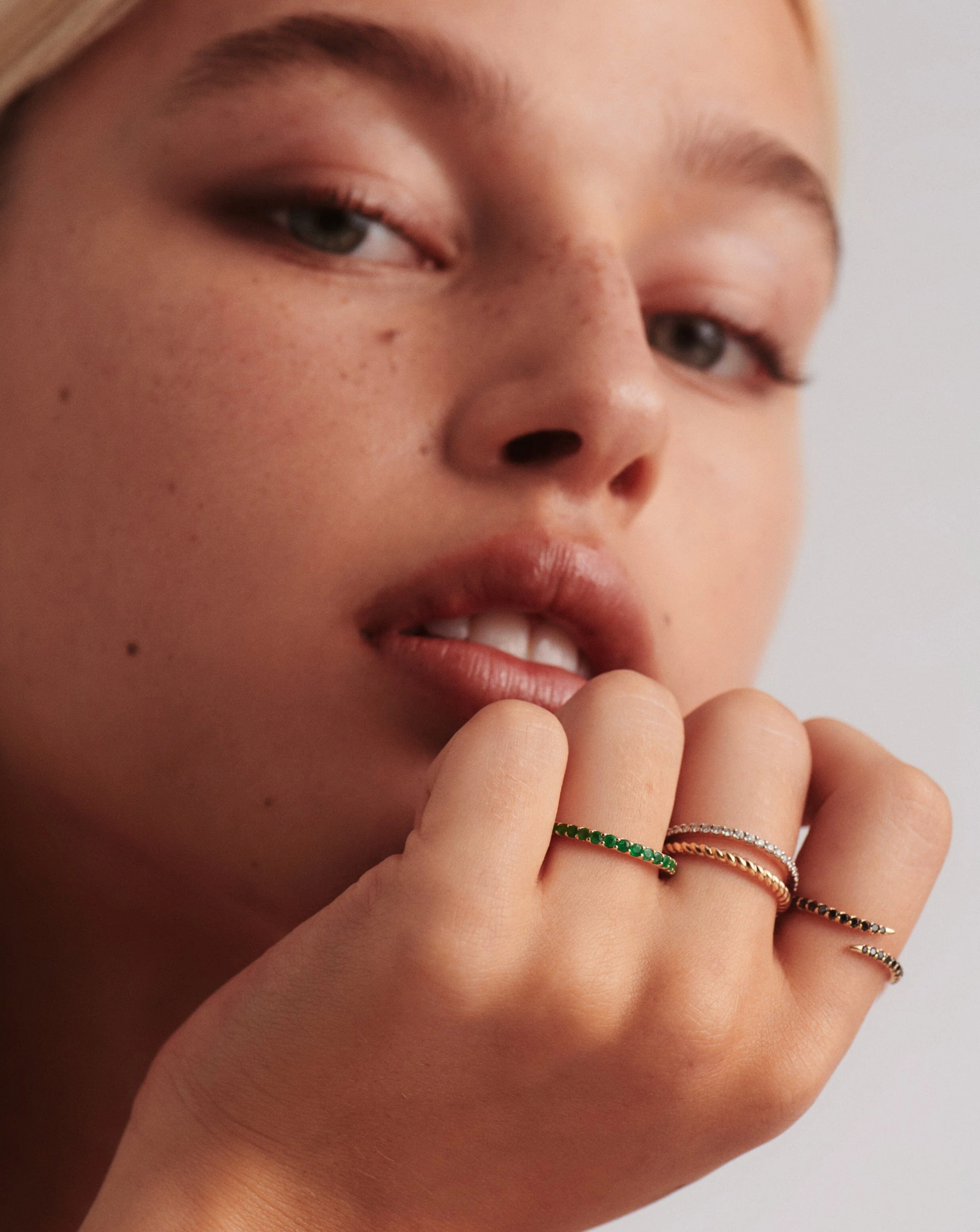 Solid Gold Rope Ring | 14k Solid Gold - Image 2