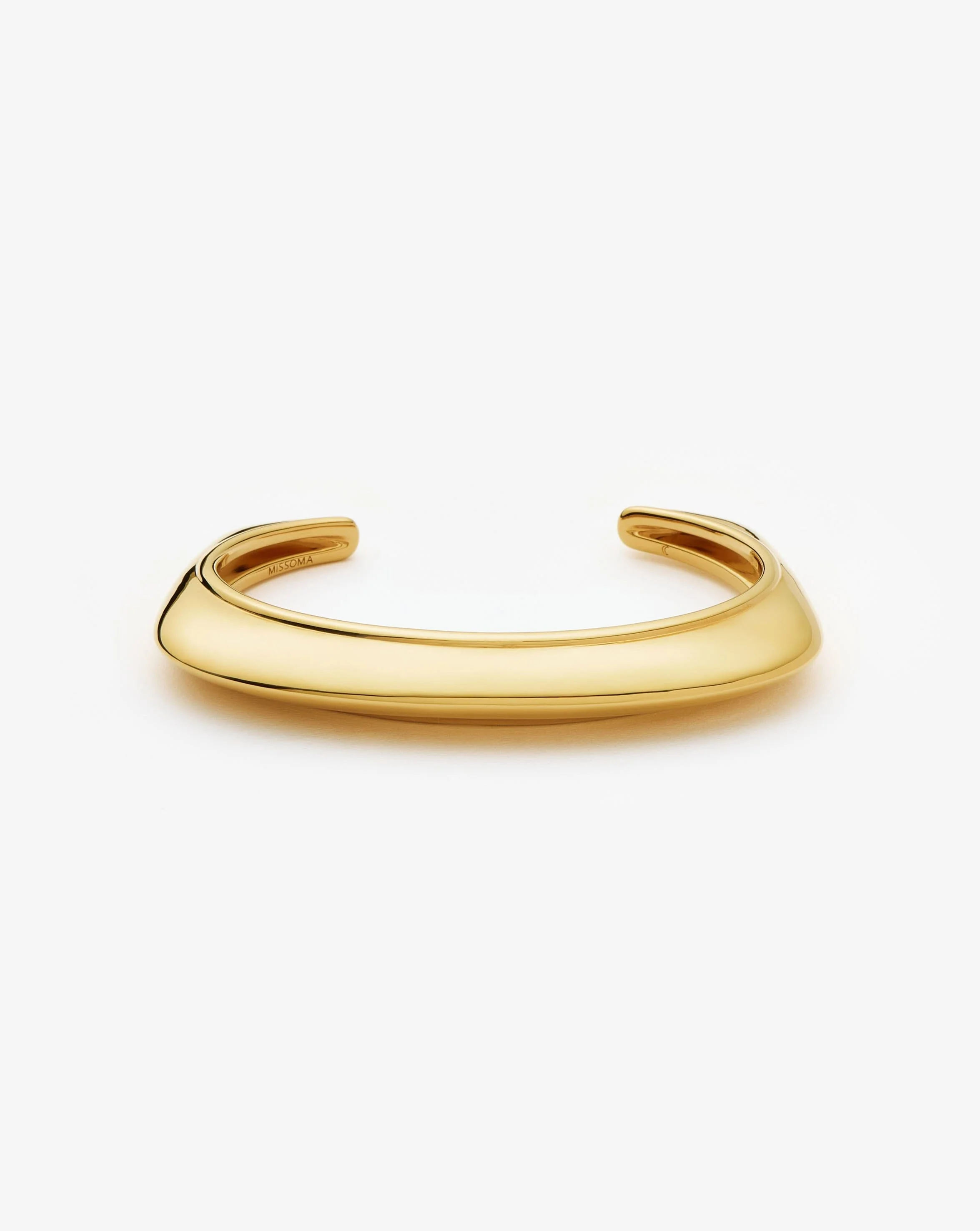 Hera Dome Statement Cuff Bracelet | 18k Gold Plated