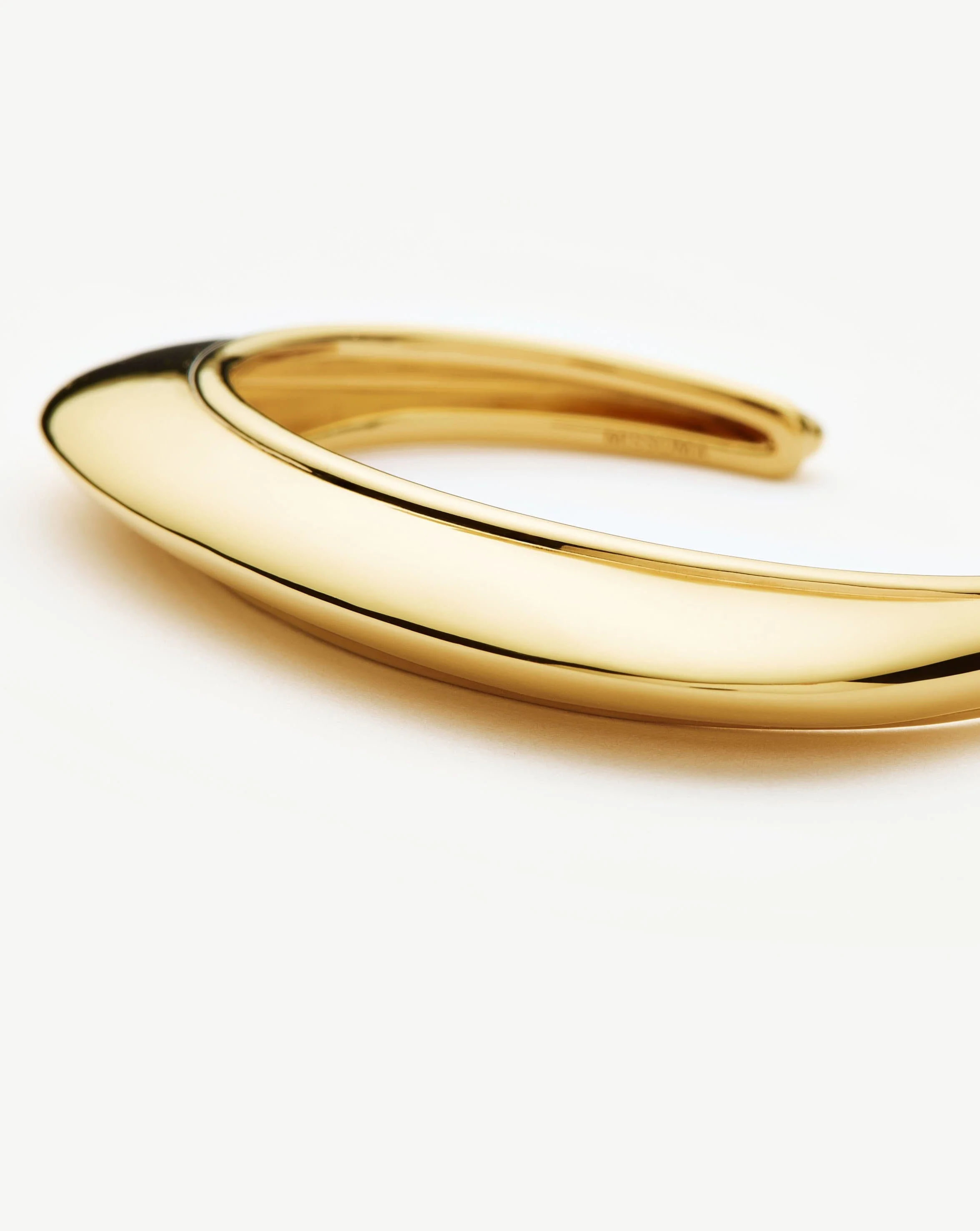 Hera Dome Statement Cuff Bracelet | 18k Gold Plated - Image 4