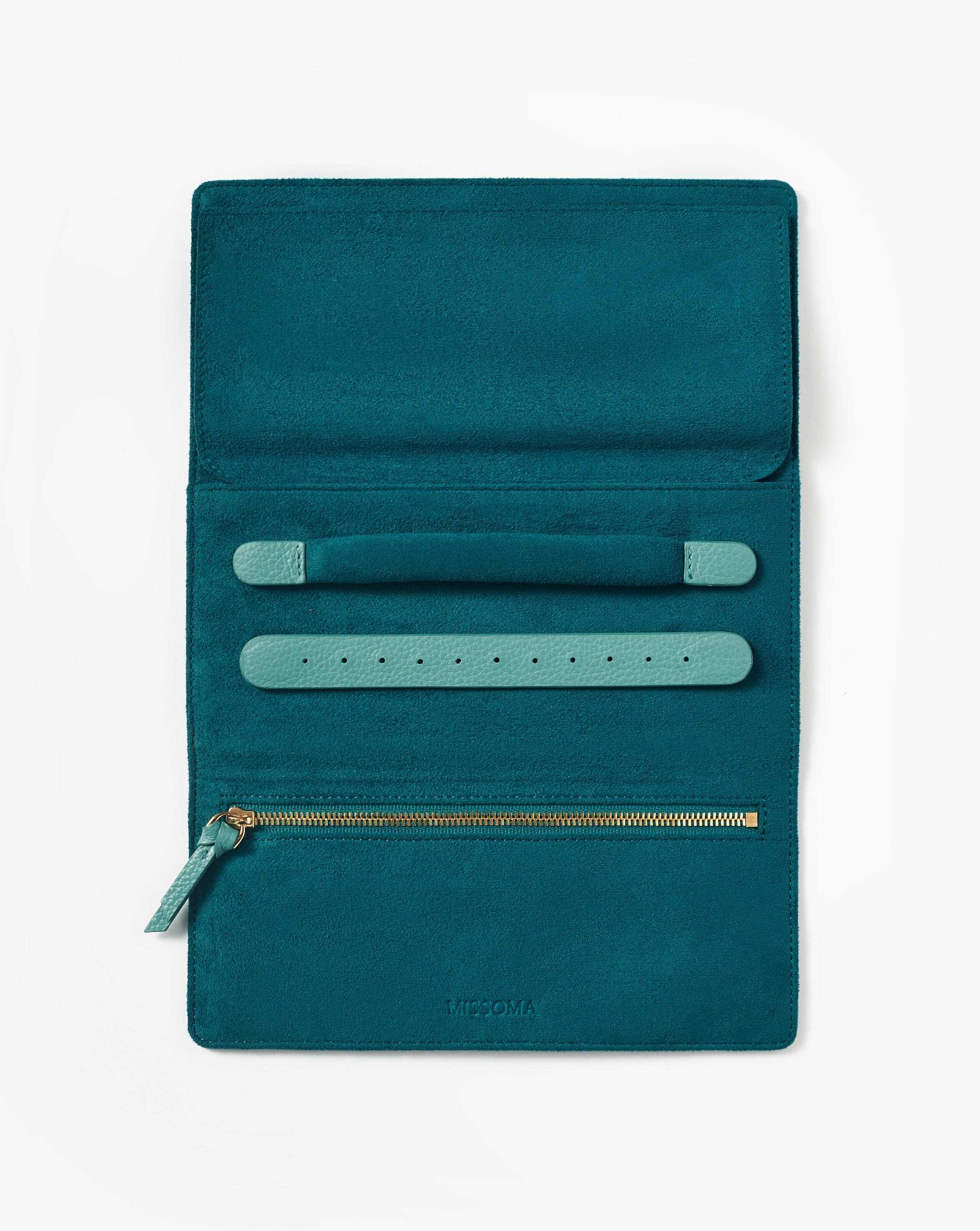 Leather Jewelry Roll | Lapis Blue - Image 5