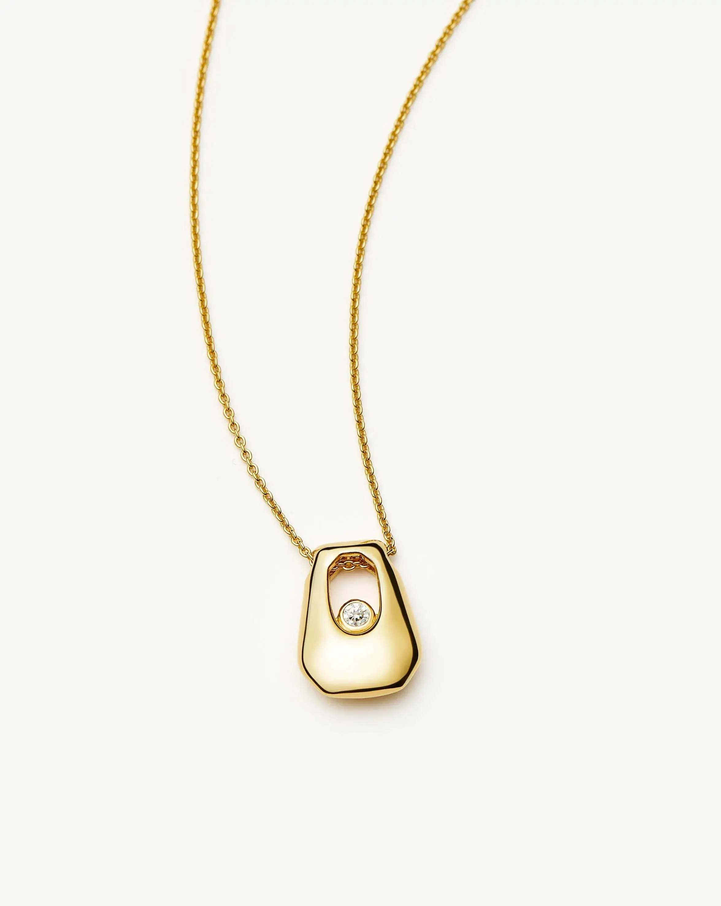 Lucy Williams Arco Pendant Necklace | 18k Gold Vermeil - Image 4
