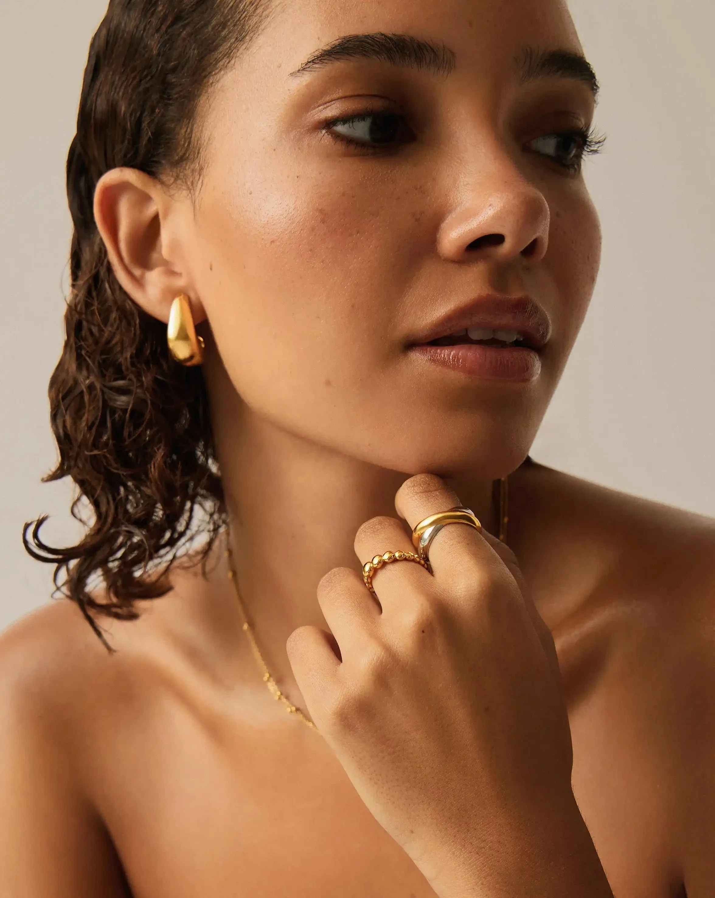 Lucy Williams Chunky Entwine Ring | Mixed Metal - Image 6