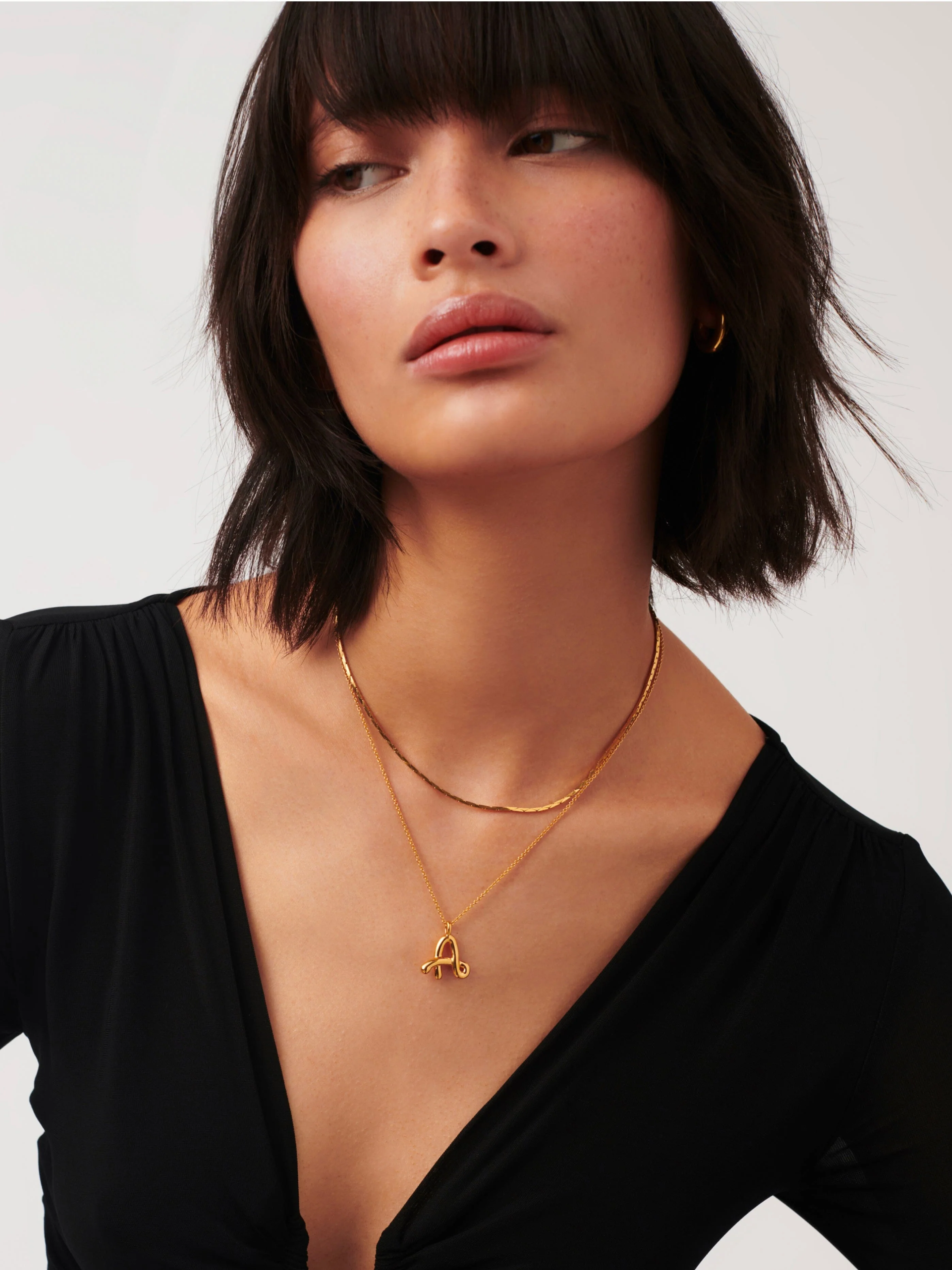 Lucy Williams Cobra Snake Chain Choker | 18k Gold Plated - Image 2
