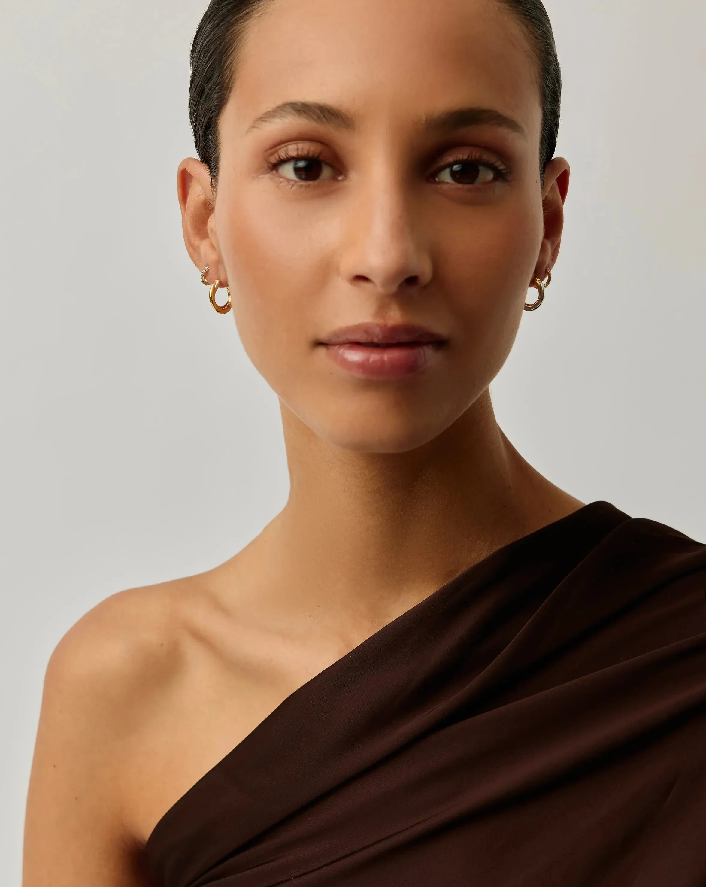 The Everyday Entwined Hoop Set | Mixed Metal / 18k Gold Vermeil - Image 3