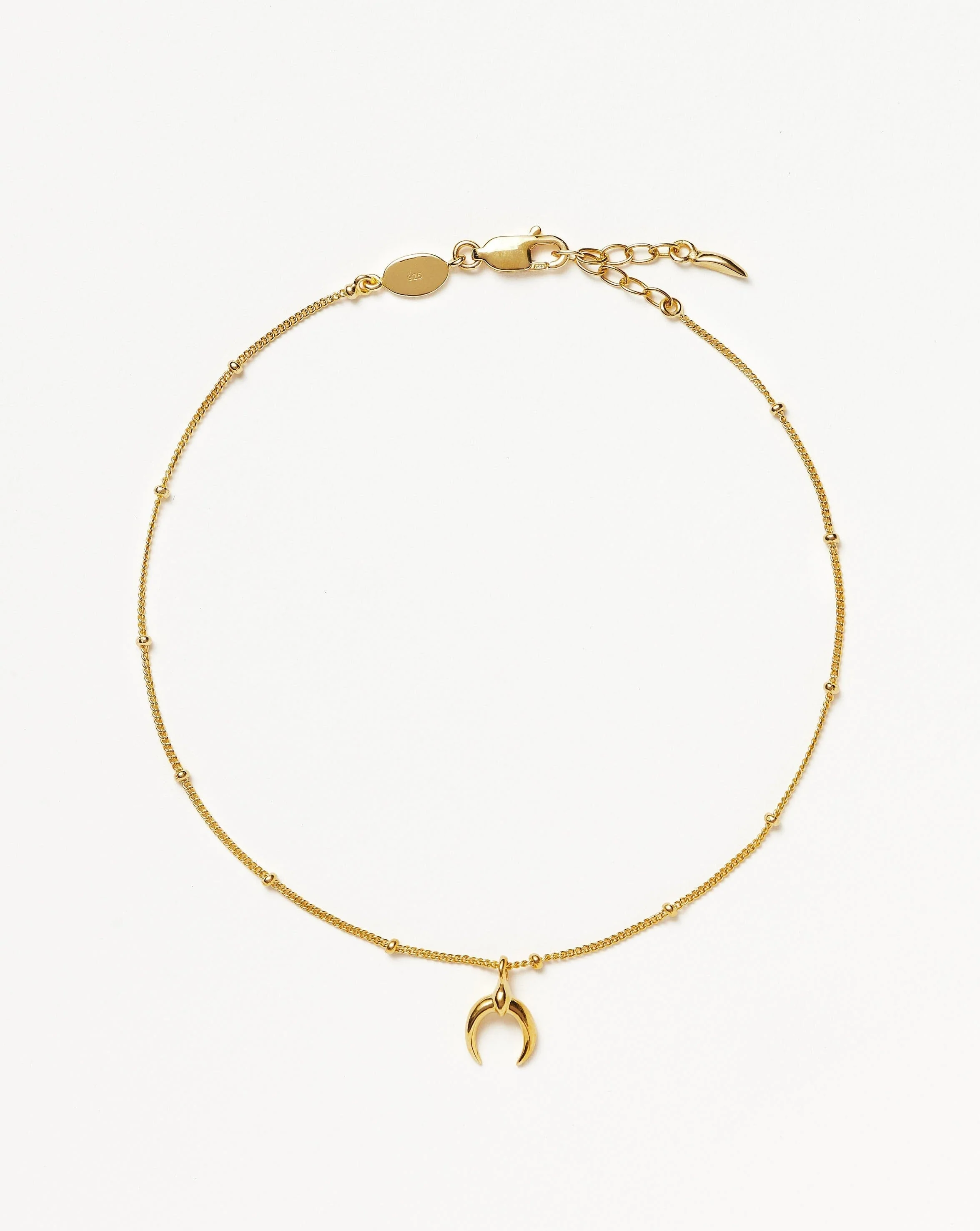 Lucy Williams Tiny Horn Anklet - Image 3