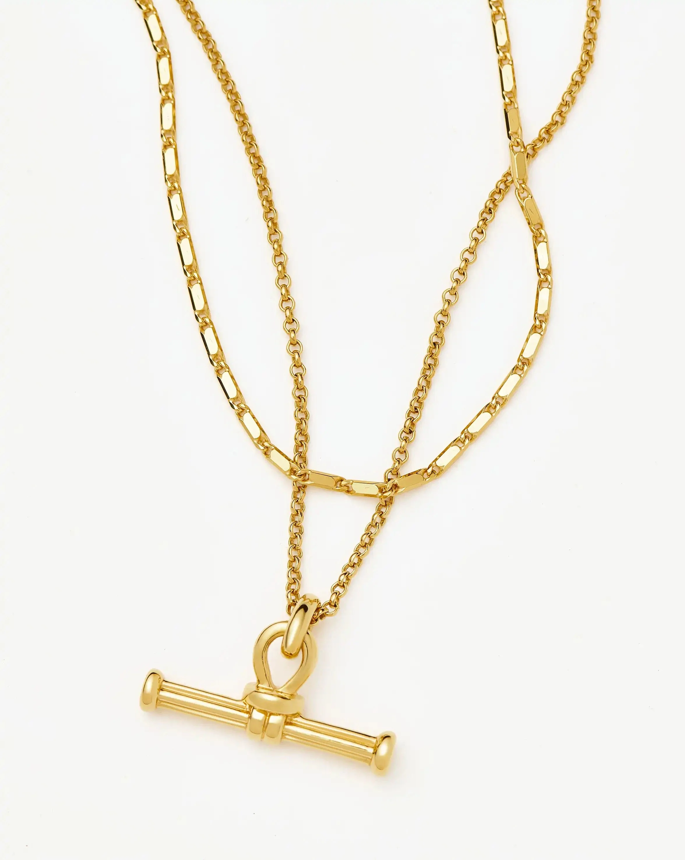The Founder Necklace Set | 18k Gold Plated/18k Gold Vermeil