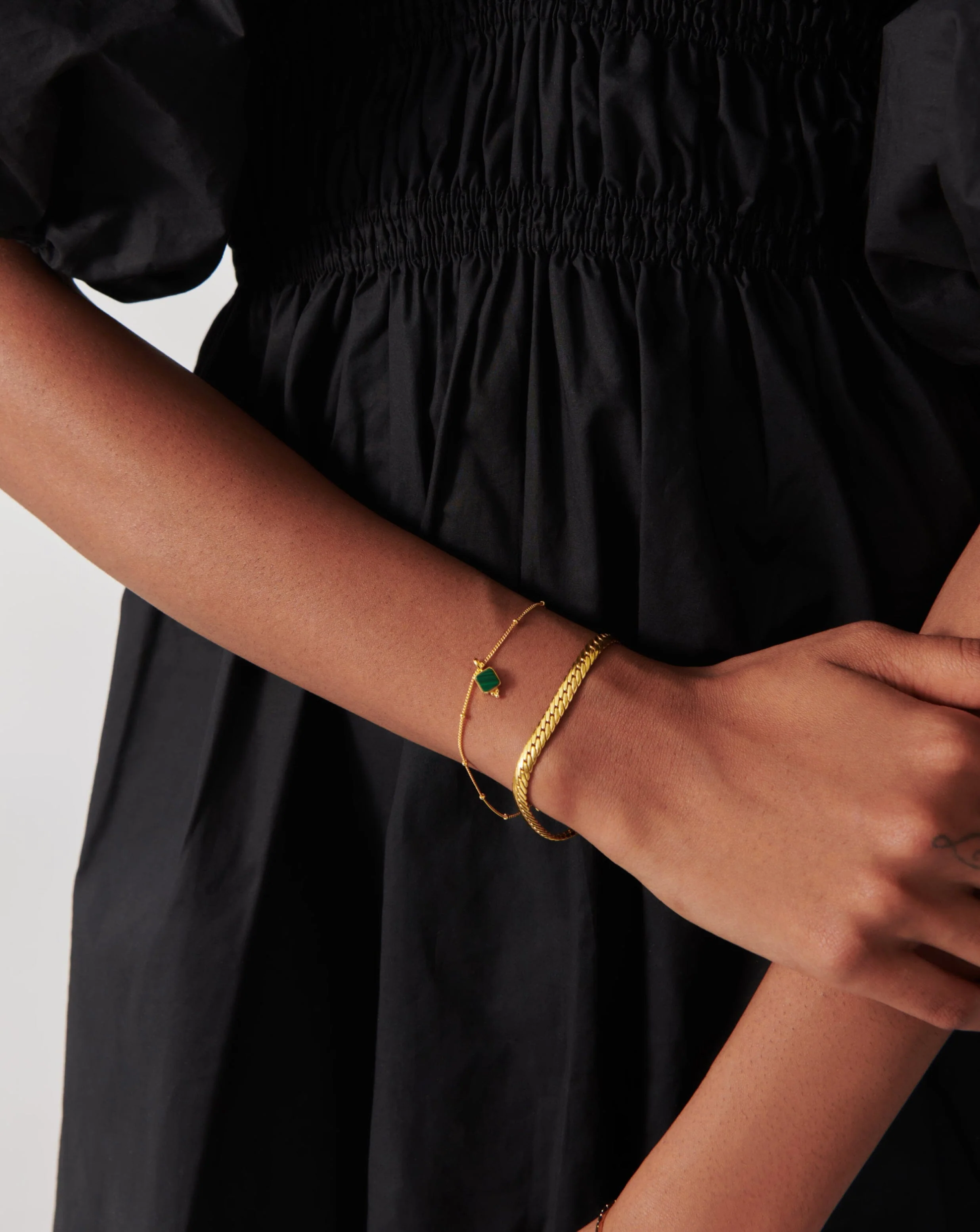 Lucy Williams Square Charm Bracelet - Image 2