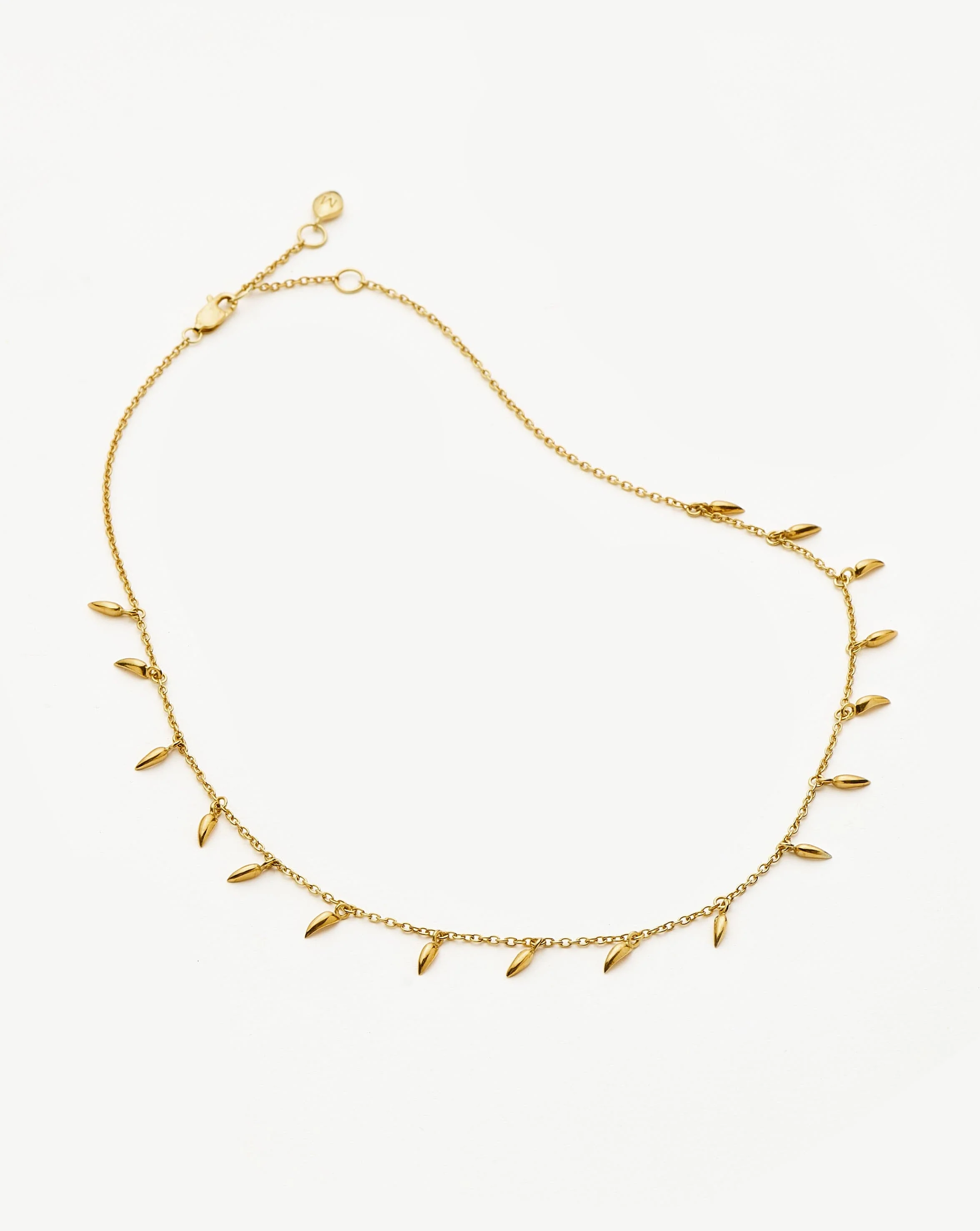 Lucy Williams Mini Fang Necklace | 18k Gold Vermeil - Image 4