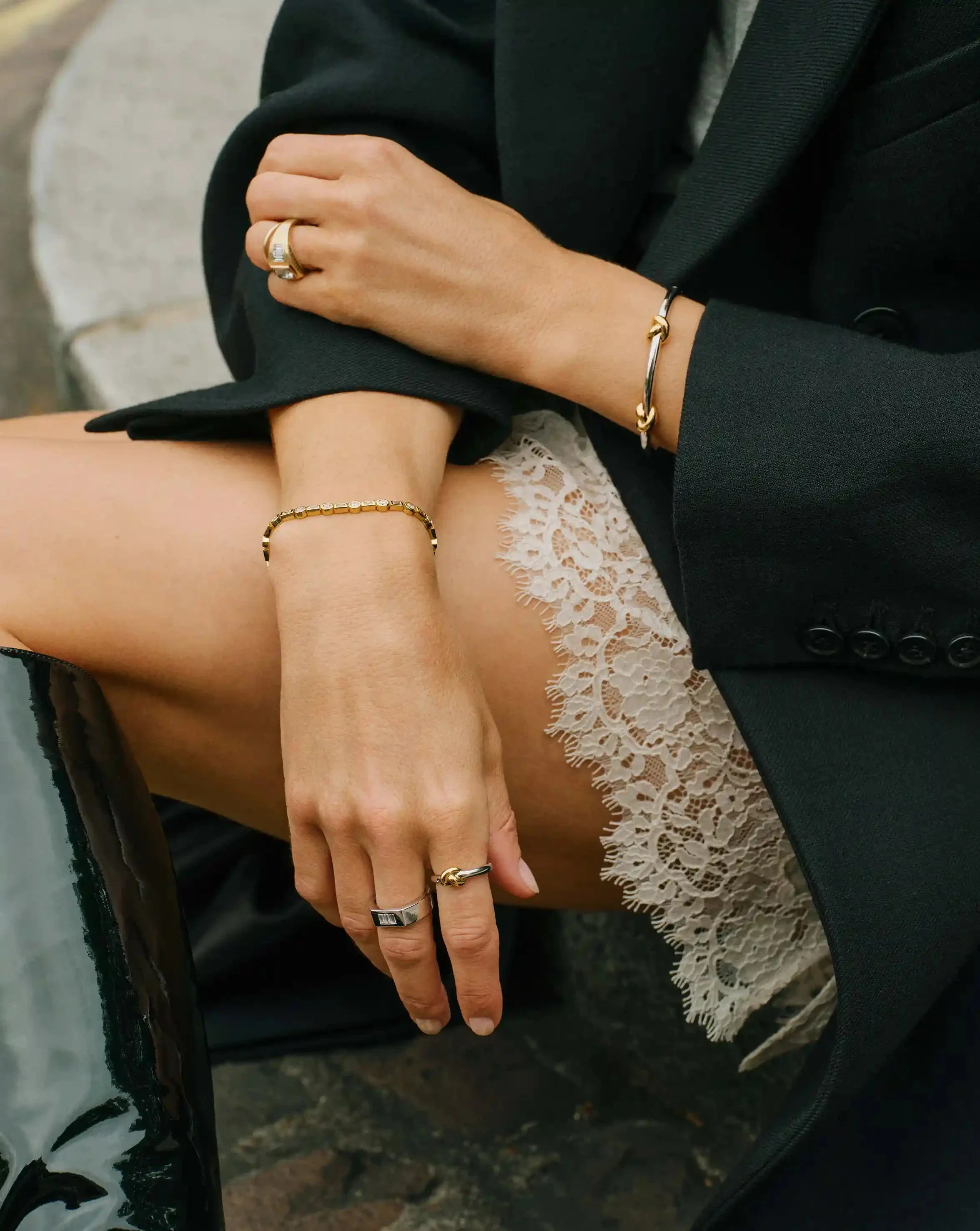 Lucy Williams Tennis Bracelet | 18k Gold Vermeil - Image 3