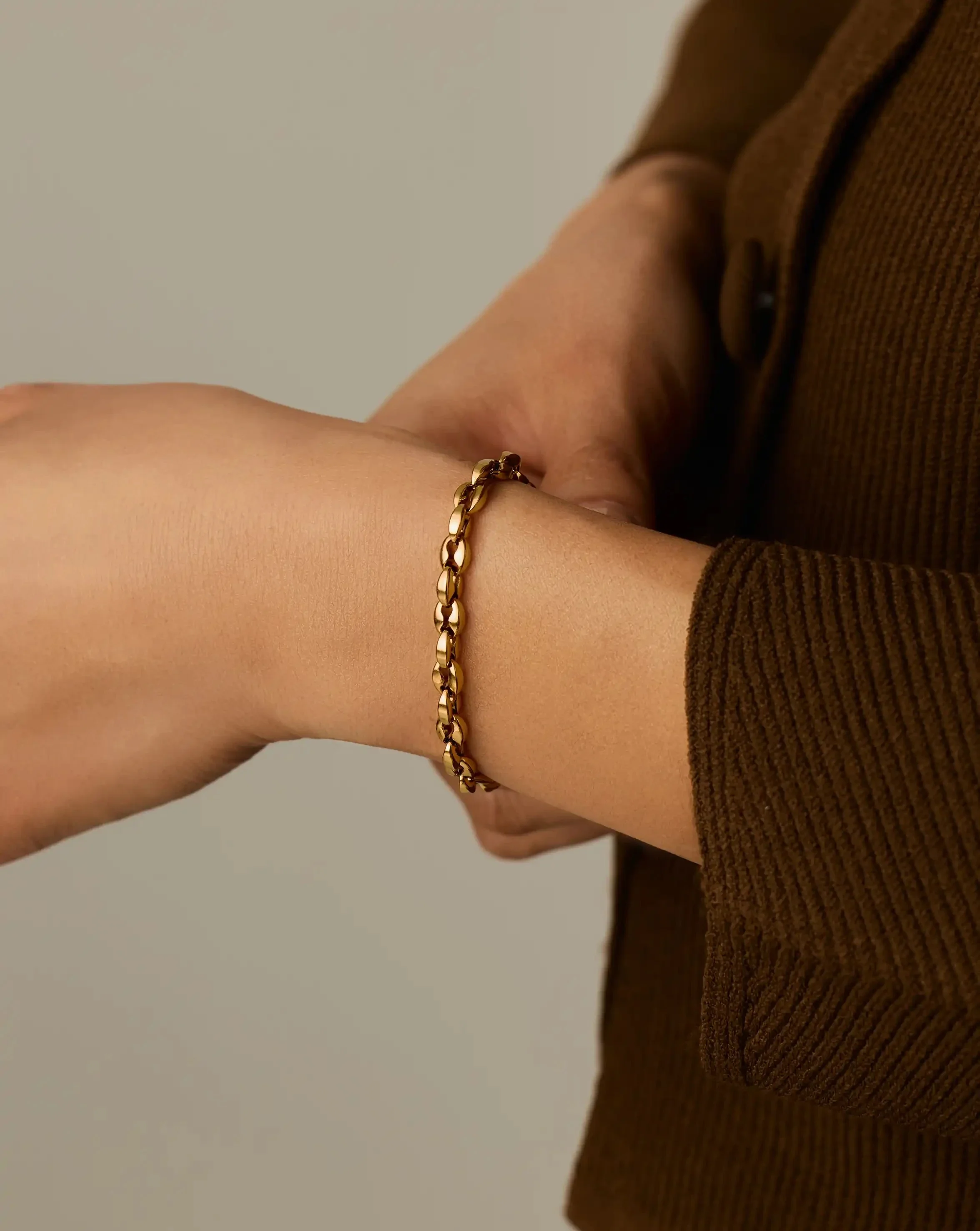 Mariner Chain Bracelet | 18k Gold Plated - Image 2