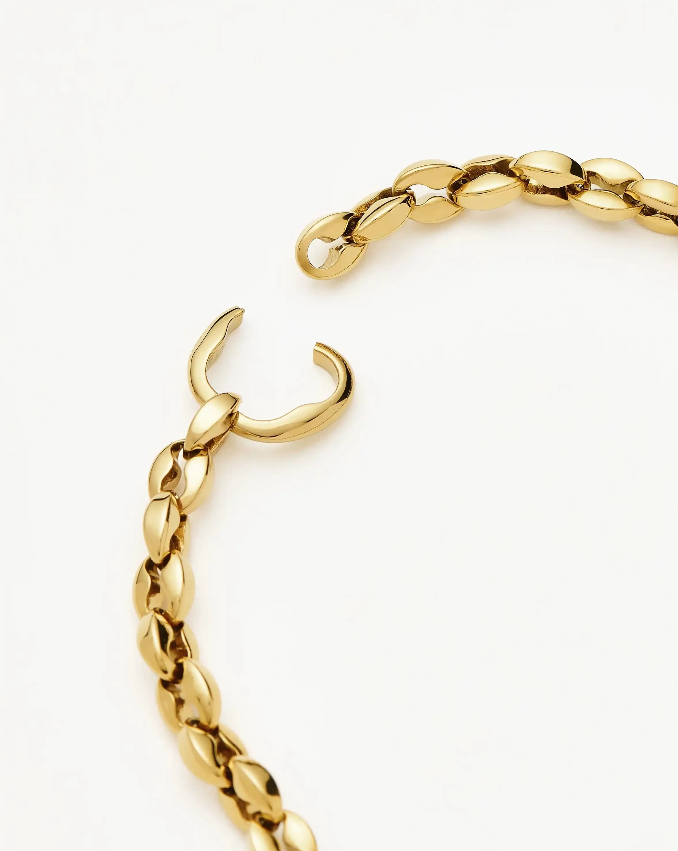 Mariner Medium Chain Necklace | 18k Gold Plated - Image 4