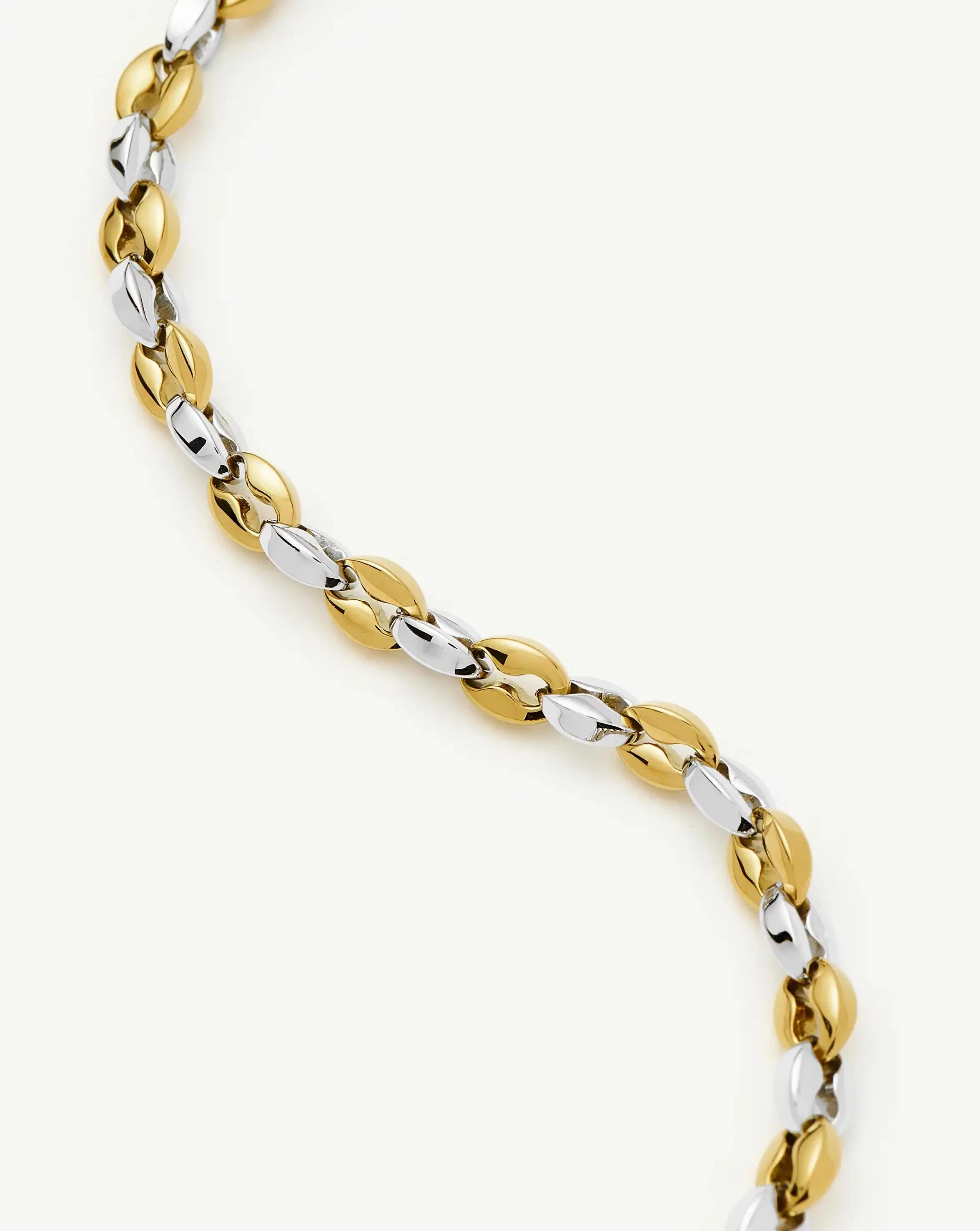 Mariner Short Chain Necklace | 18k Gold Plated/Platinum Plated - Image 5