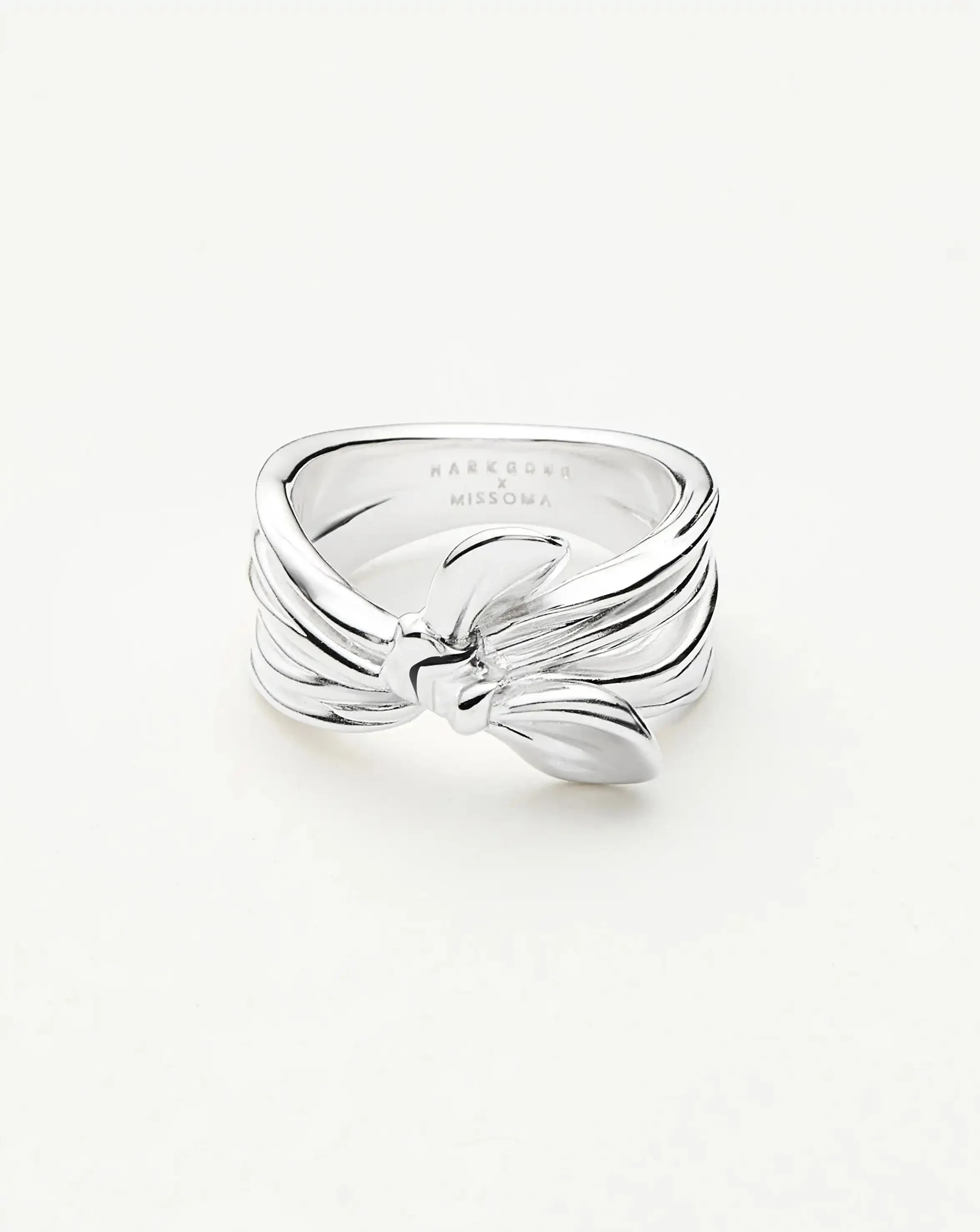 MARKGONG Bow Ring | Silver Plated - Image 5