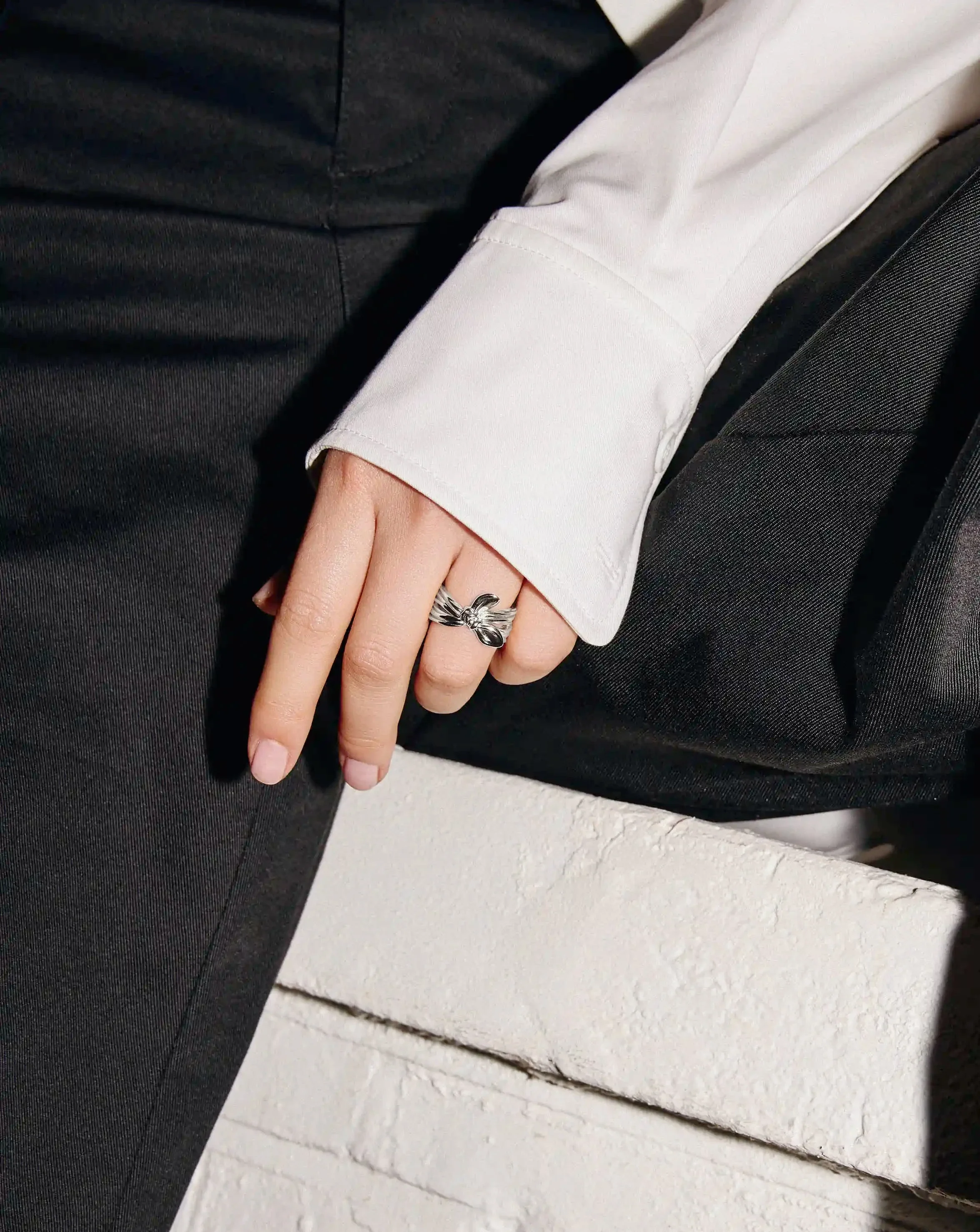 MARKGONG Bow Ring | Silver Plated - Image 6