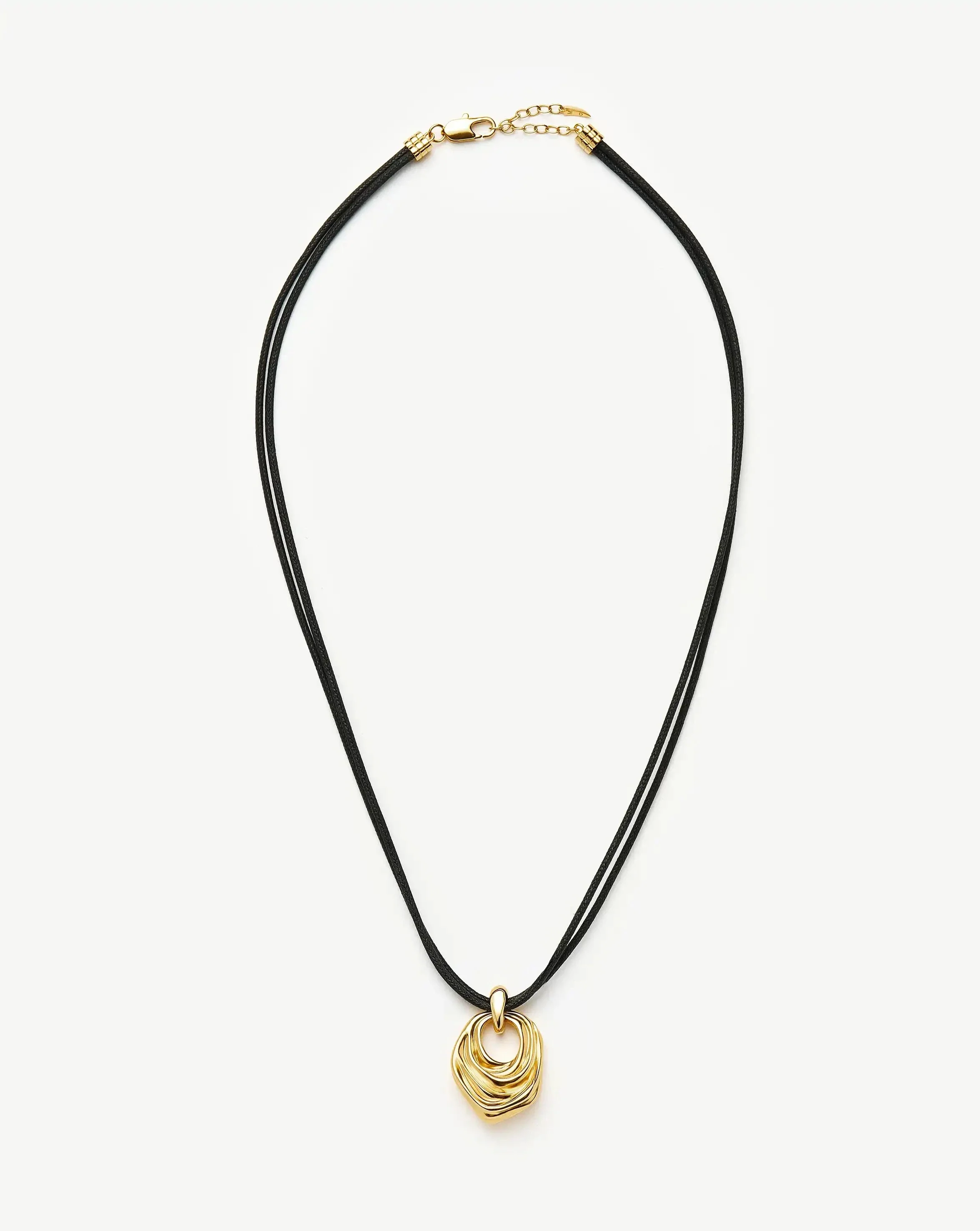 MARKGONG Draped Statement Cord Necklace | 18k Gold Plated - Image 5