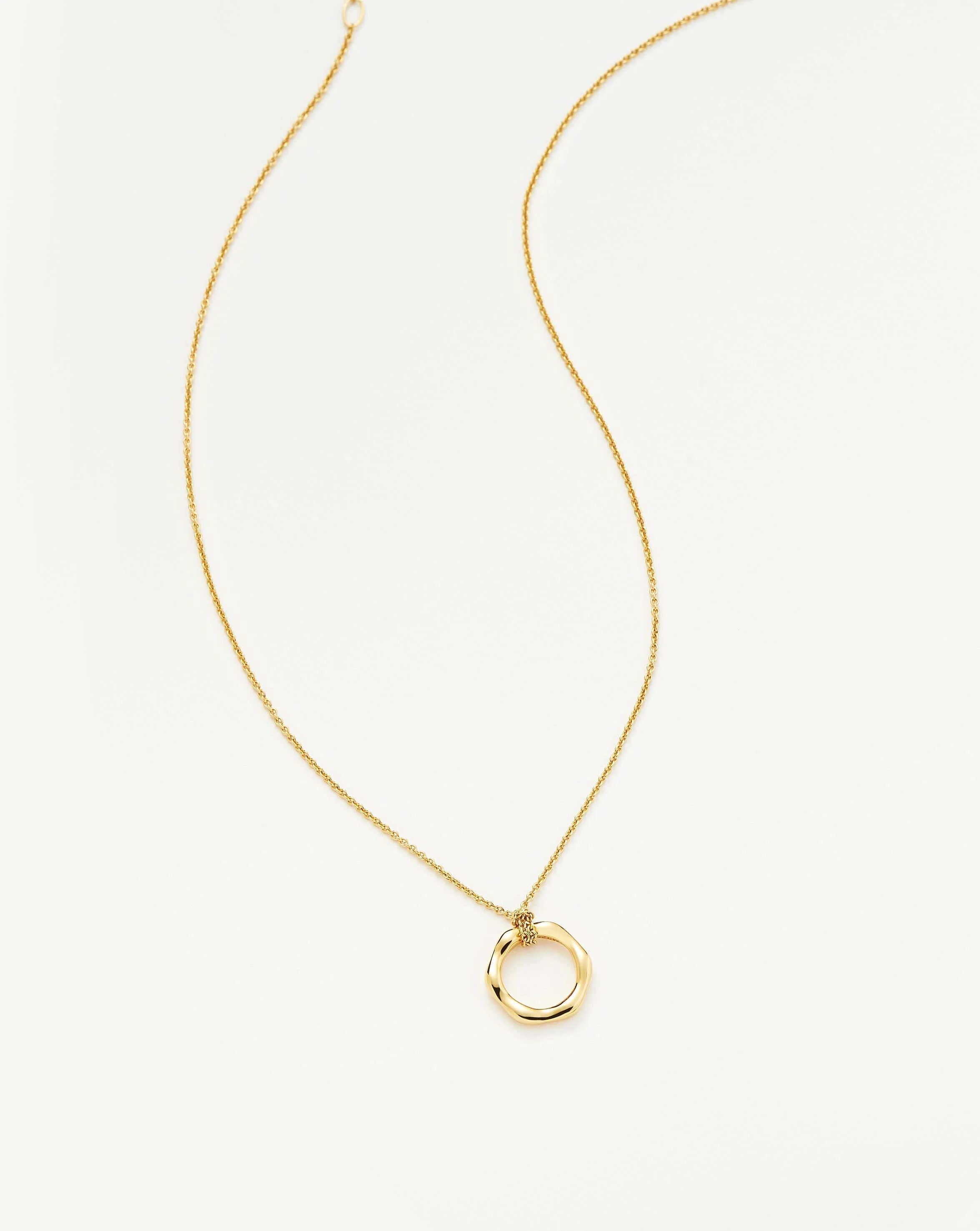 Mini Molten Pendant Necklace - Image 4
