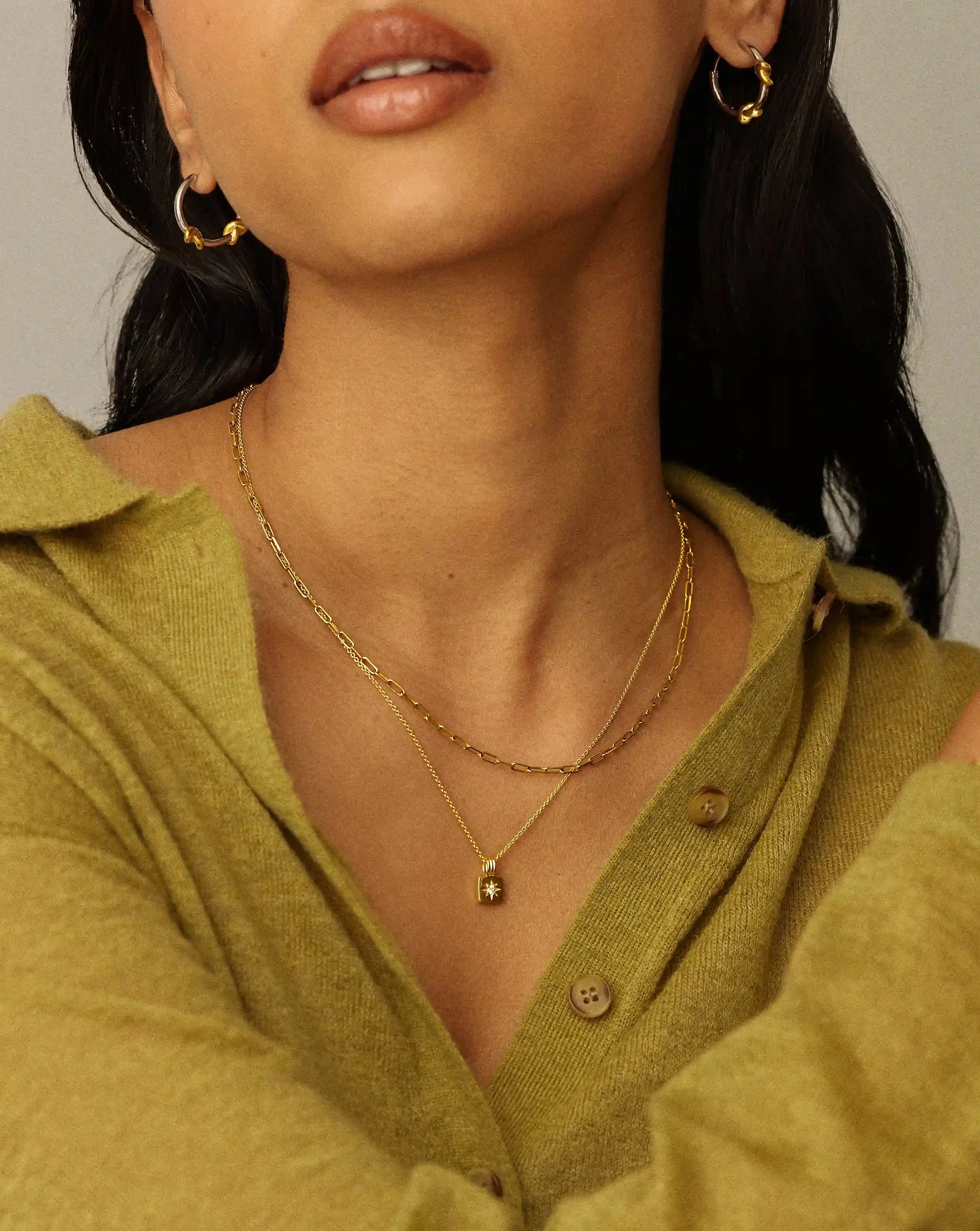 The Effortless Necklace Set | 18k Gold Plated - Image 3