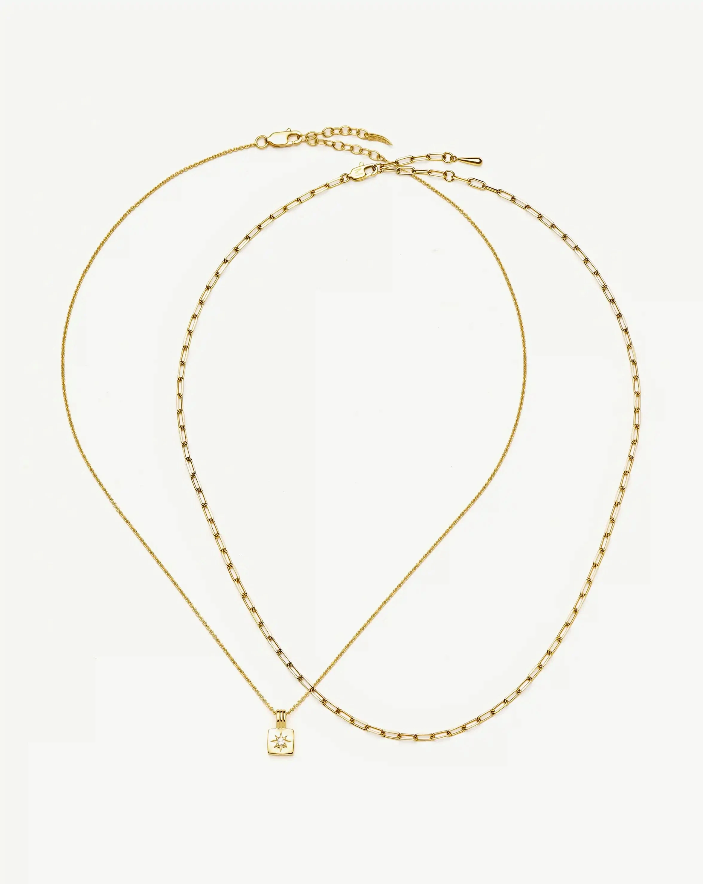 The Effortless Necklace Set | 18k Gold Plated - Image 6