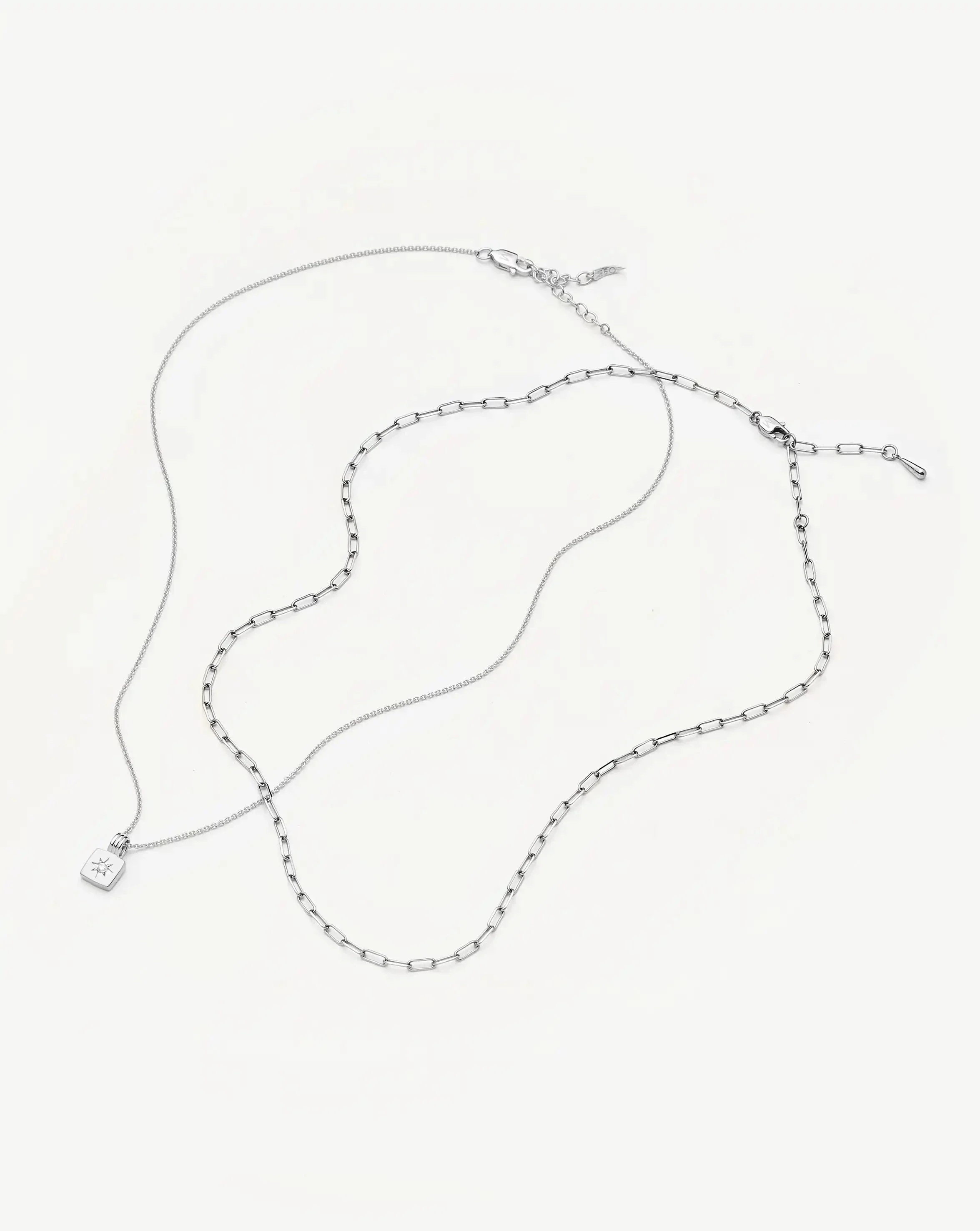 The Effortless Necklace Set | Platinum Plated - Image 5
