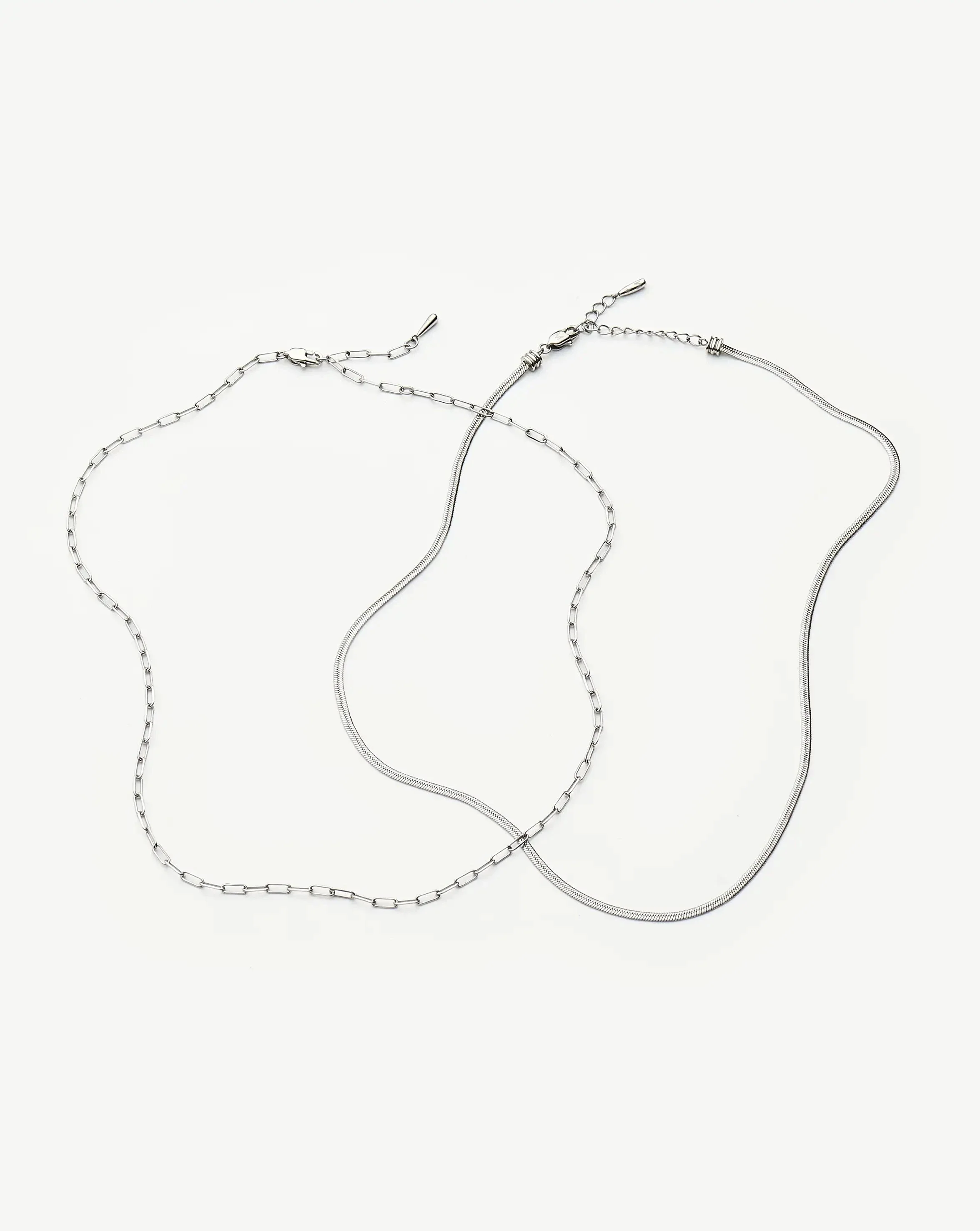 The Go-To Necklace Set | Platinum Plated - Image 5