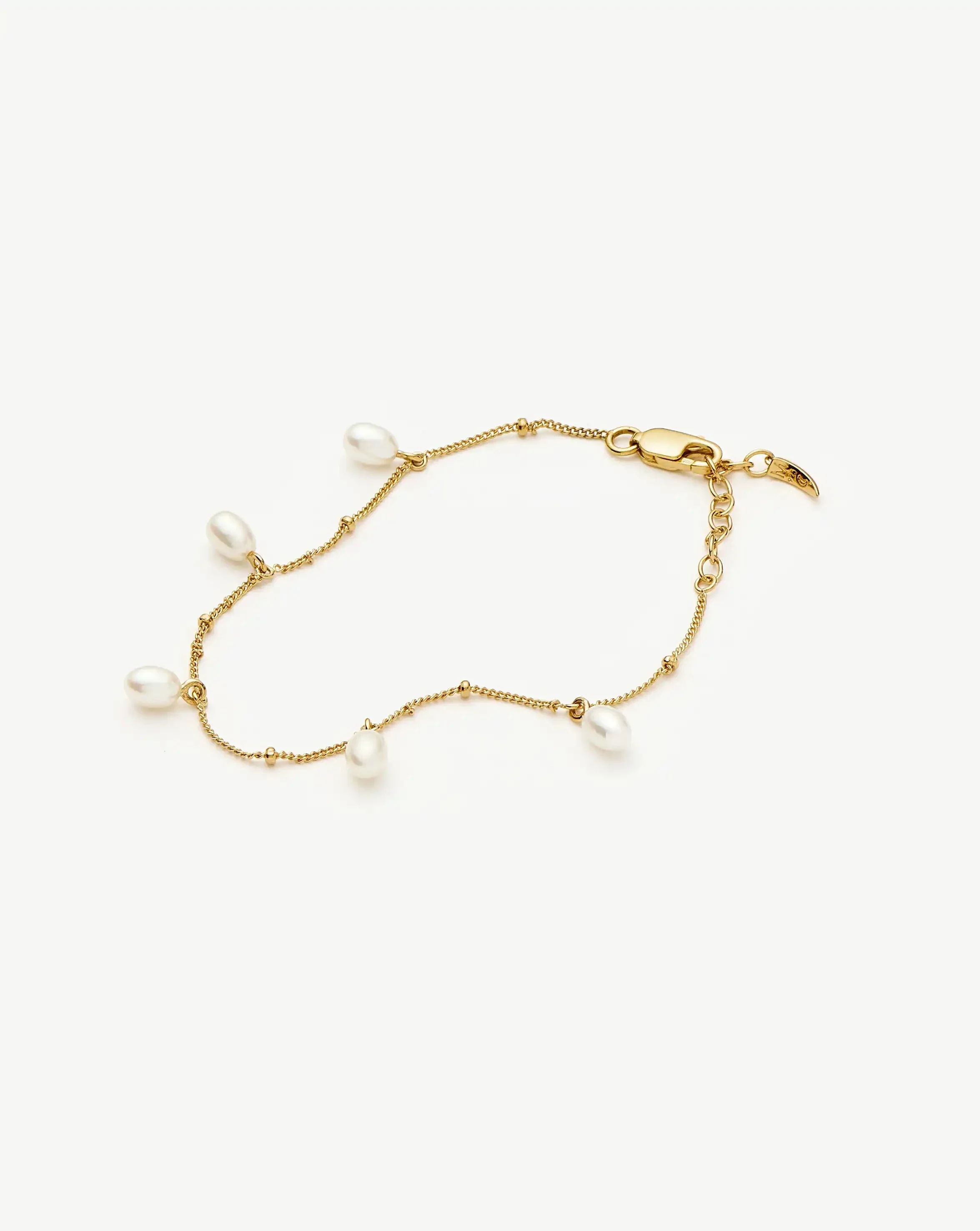 Pearl Baya Baroque Chain Bracelet | 18k Gold Vermeil/Pearl - Image 5