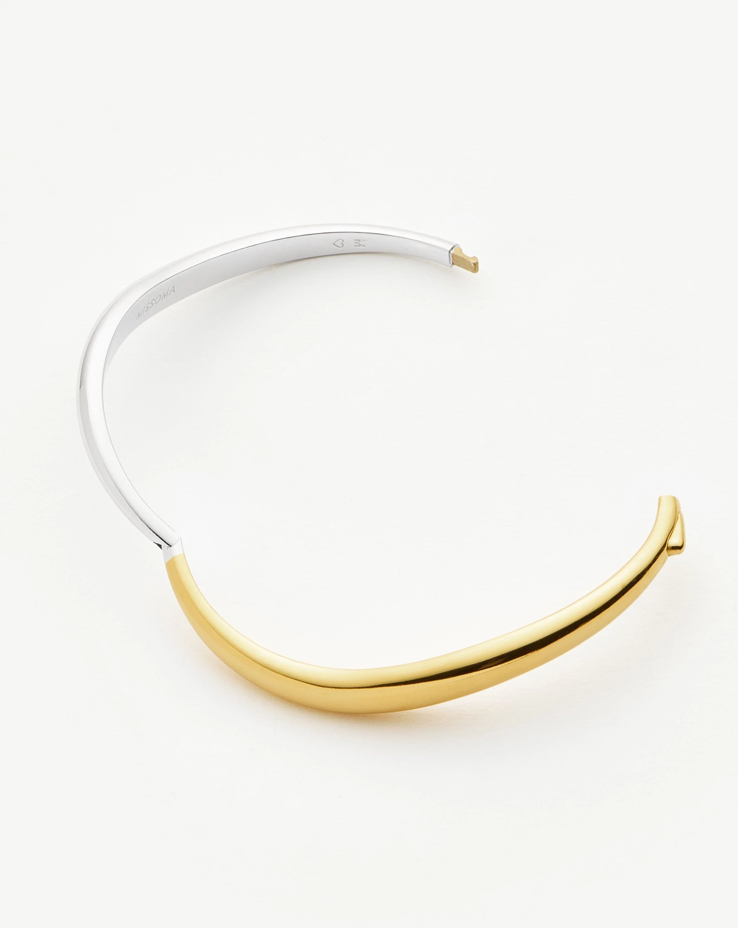 Savi Signature Hinged Bangle | Mix Metal - Image 5