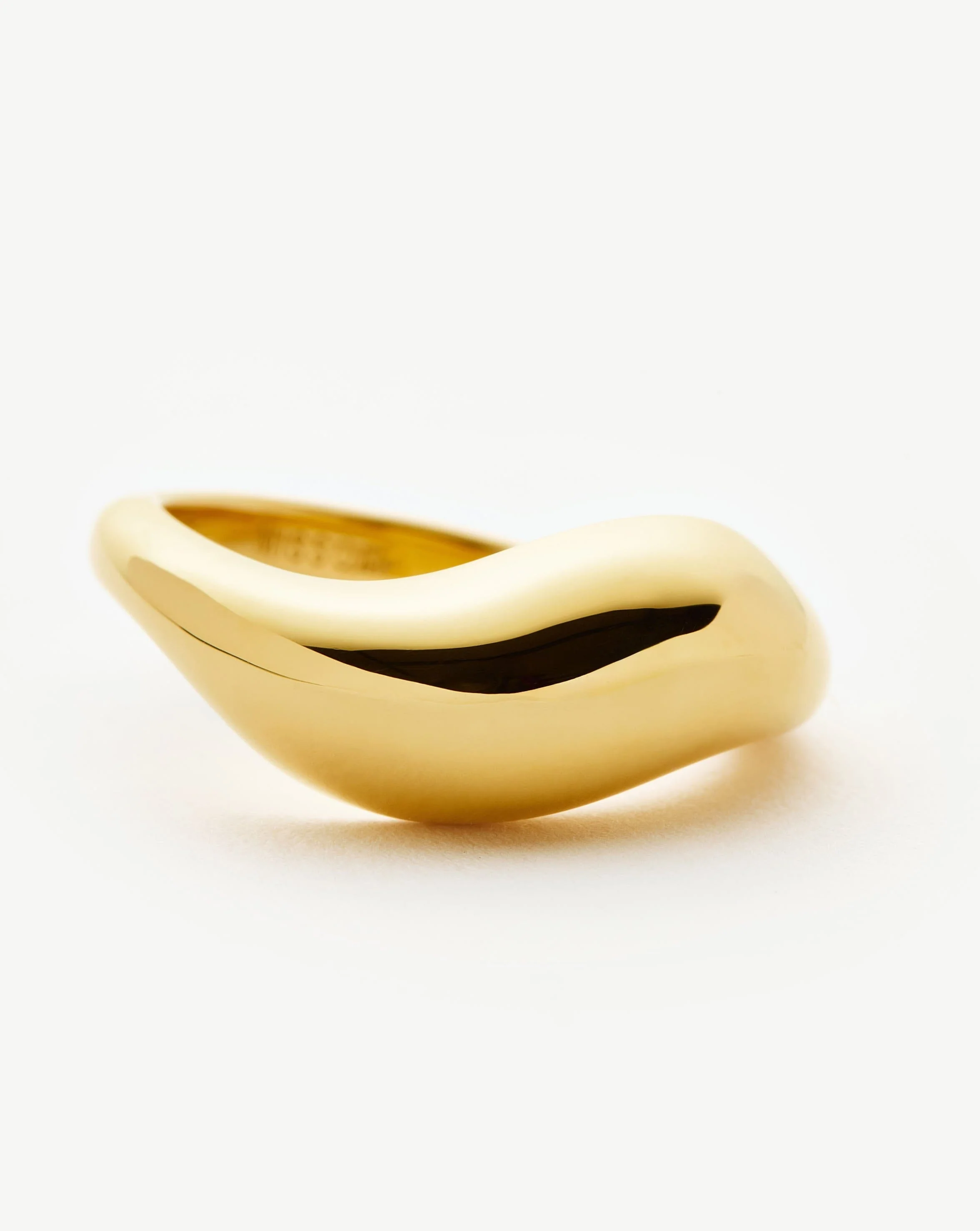 Savi Signature Stacking Ring | 18k Gold Vermeil - Image 5