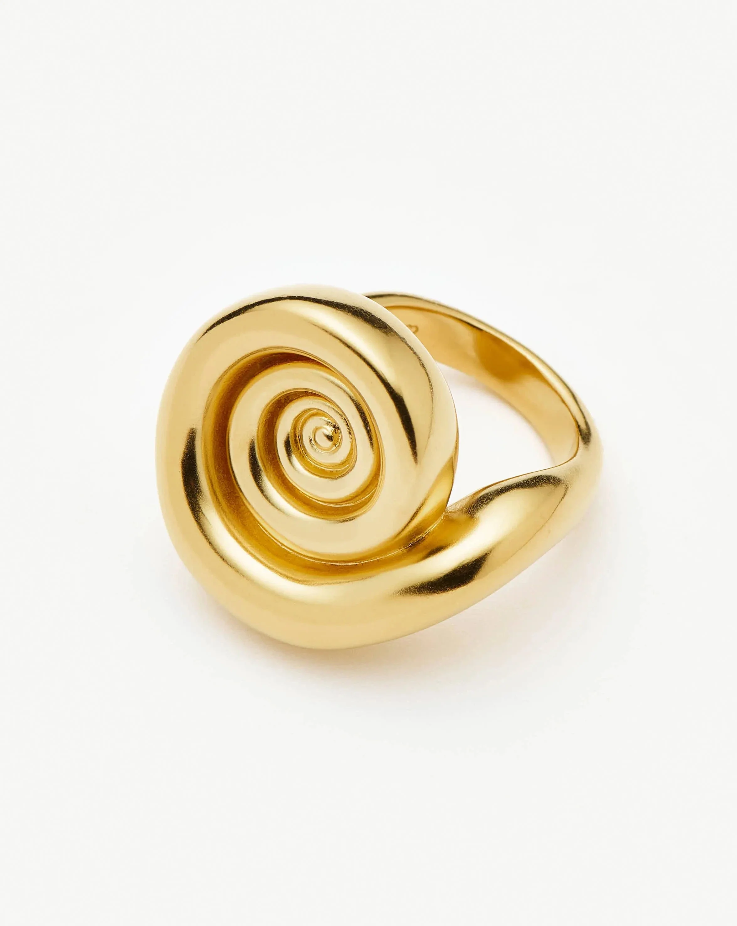 Spiral Statement Ring | 18k Gold Plated - Image 4