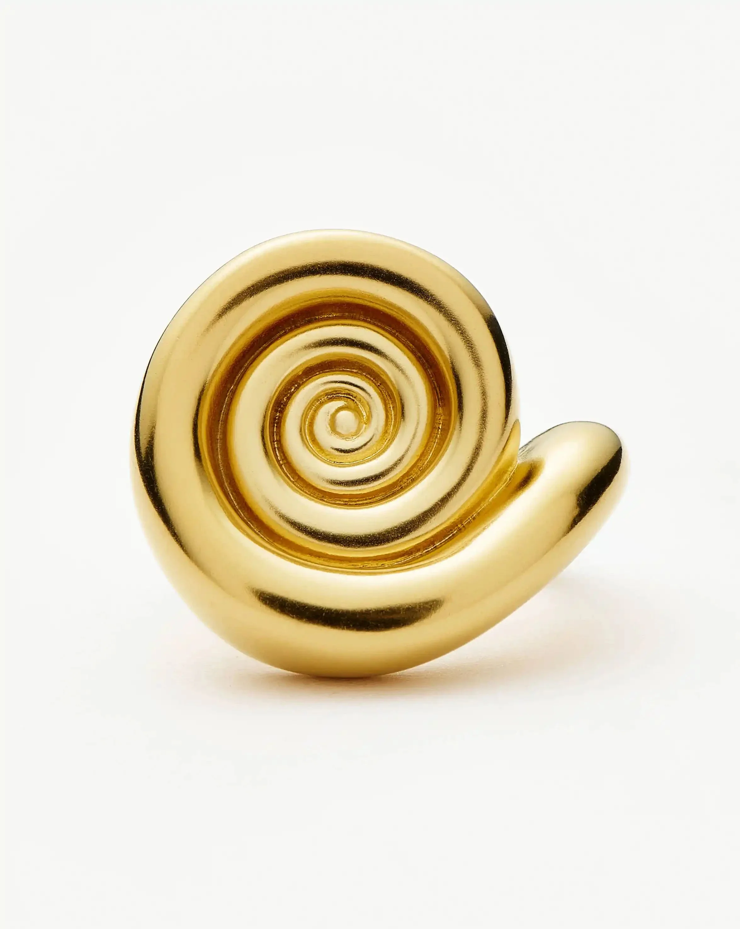 Spiral Statement Ring | 18k Gold Plated - Image 5