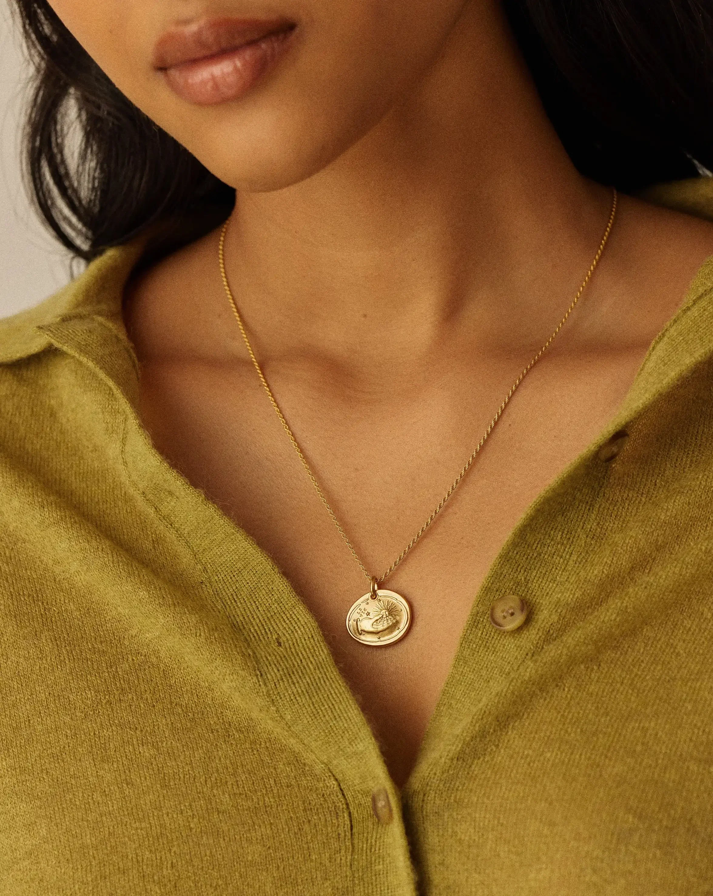 The Fortune Talisman Pendant | 18k Gold Plated - Image 2