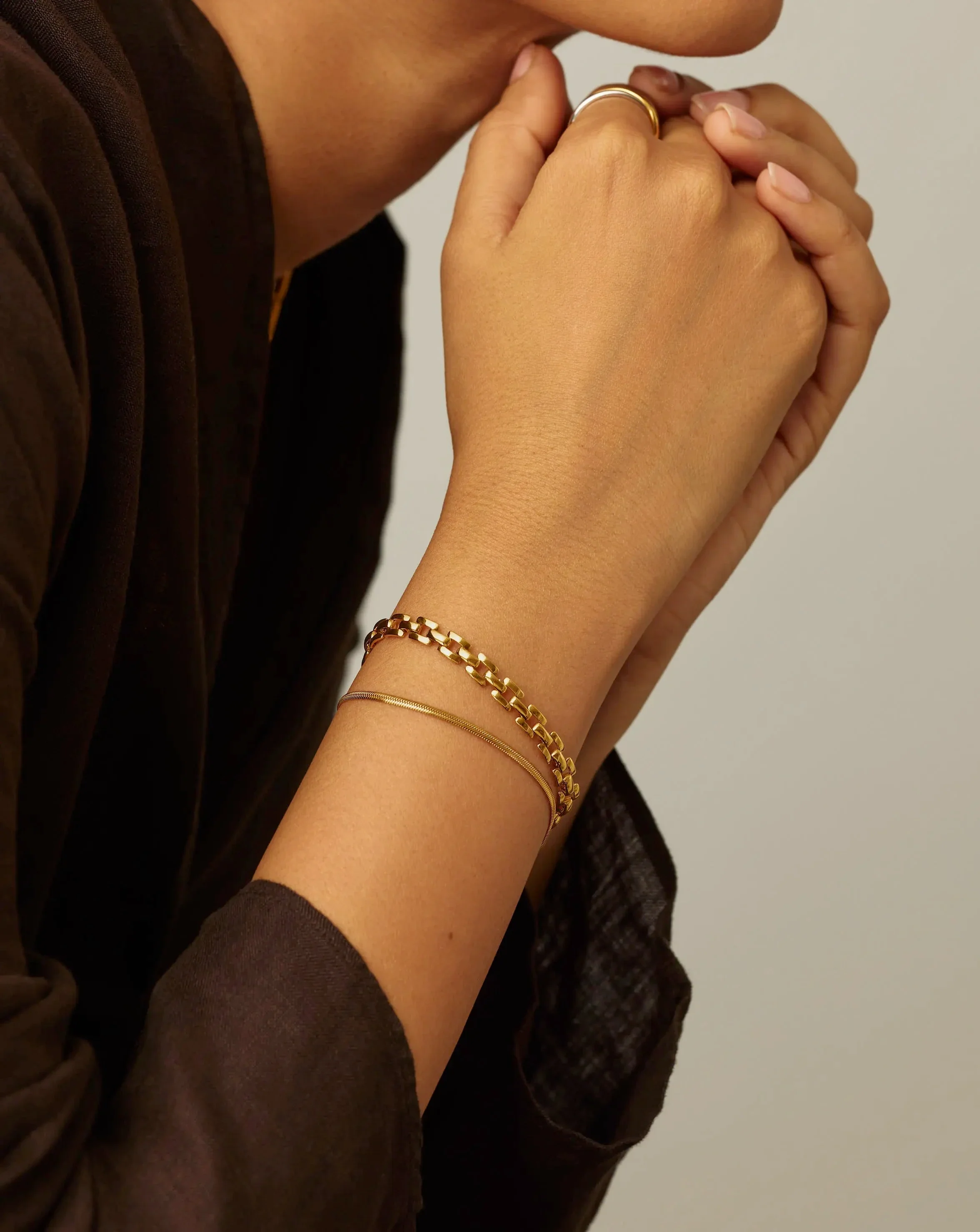 The Timeless Bracelet Set | 18k Gold Plated - Image 3
