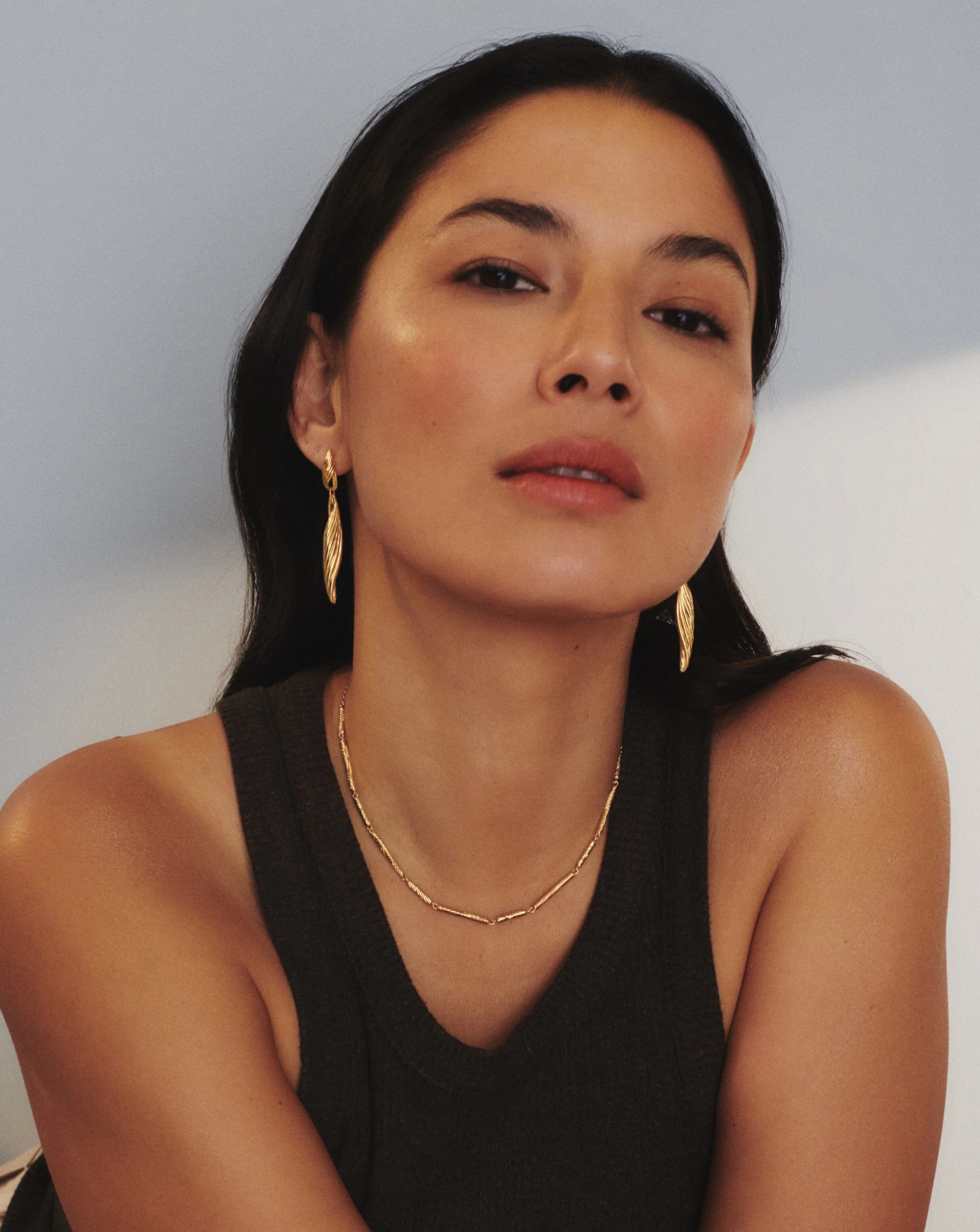 Wavy Ridge Chain Choker - Image 2